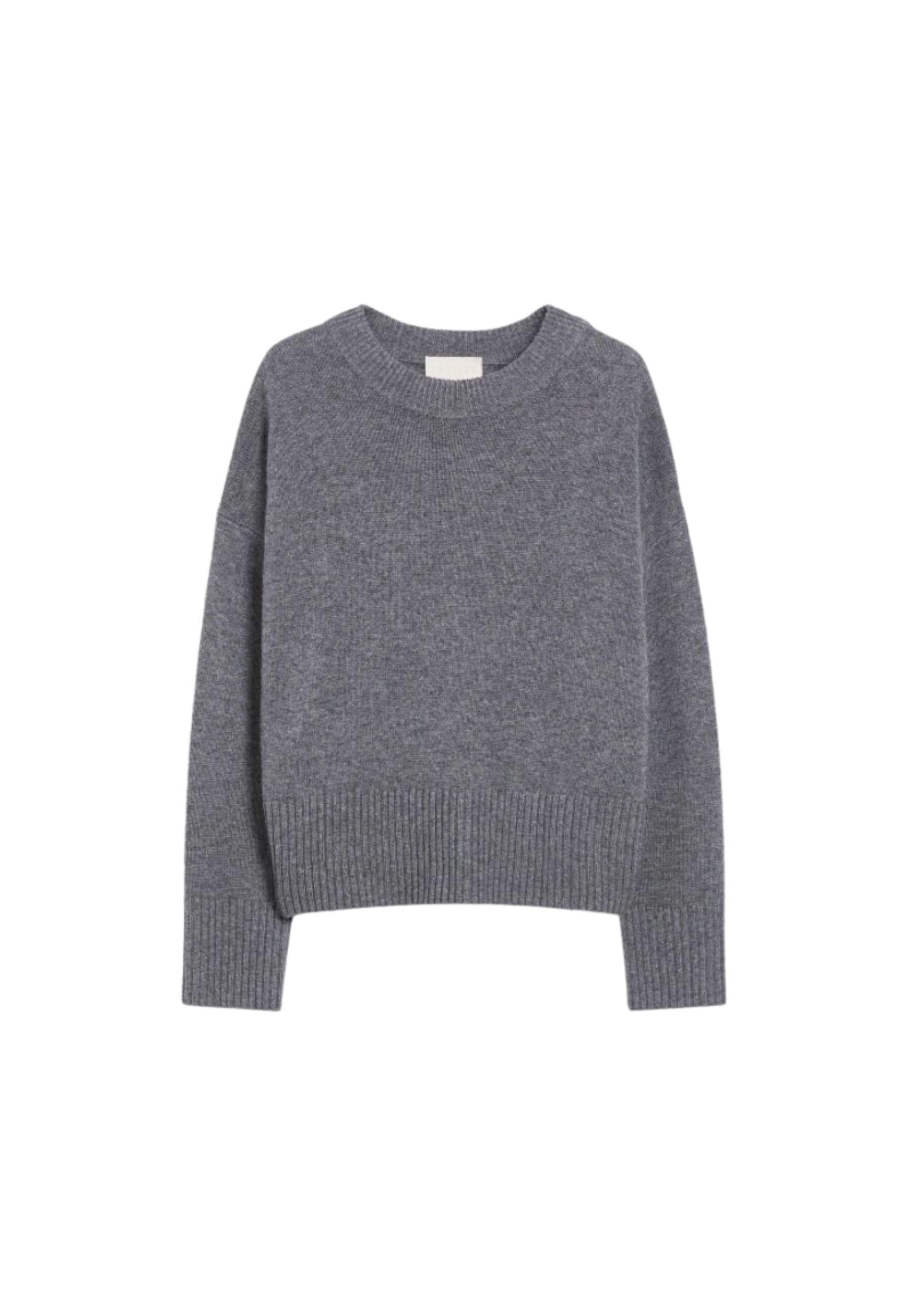 Maglia Over in Misto Cashmere e Lana