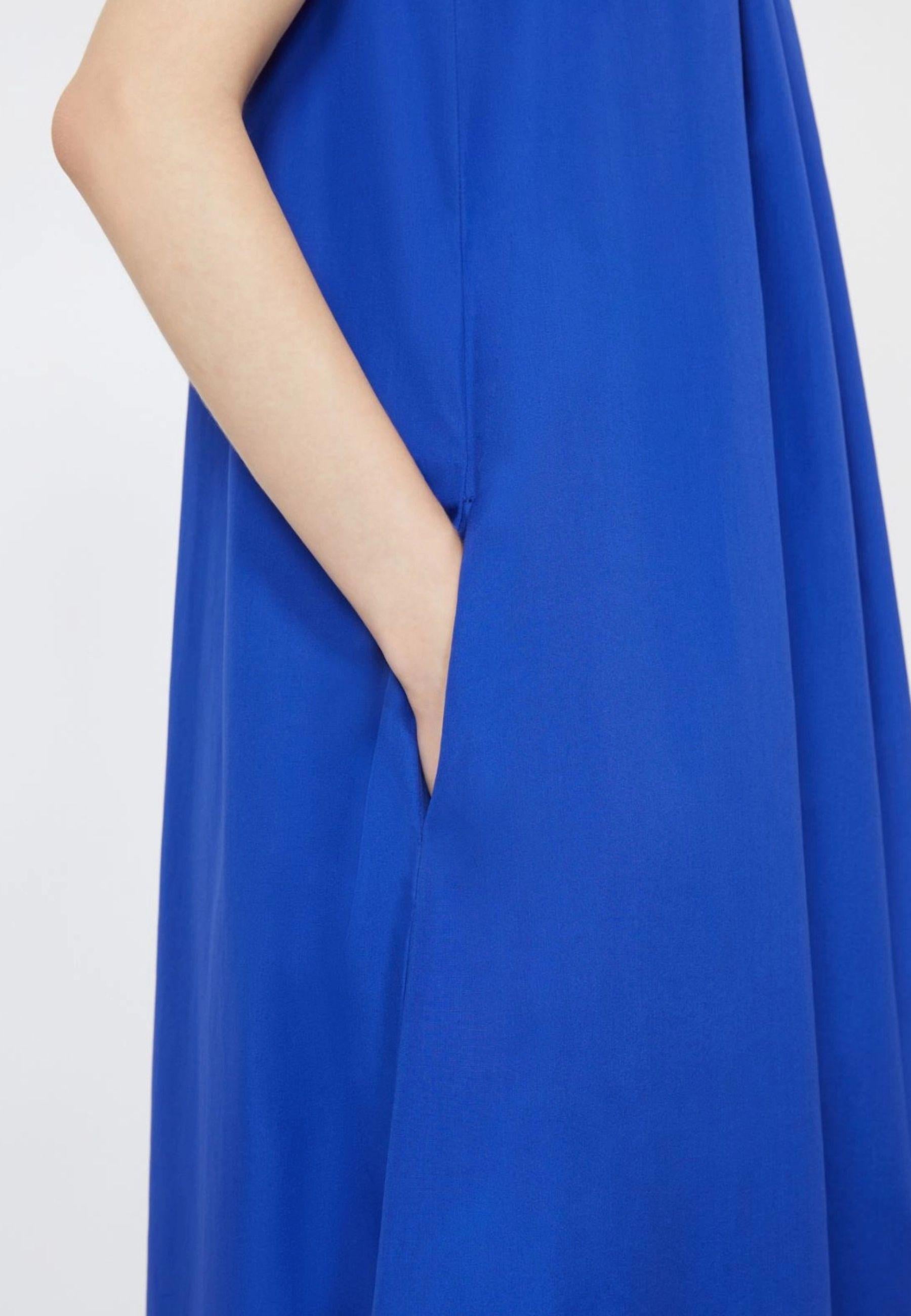 Max Mara Studio - Abito lungo in popeline di cotone