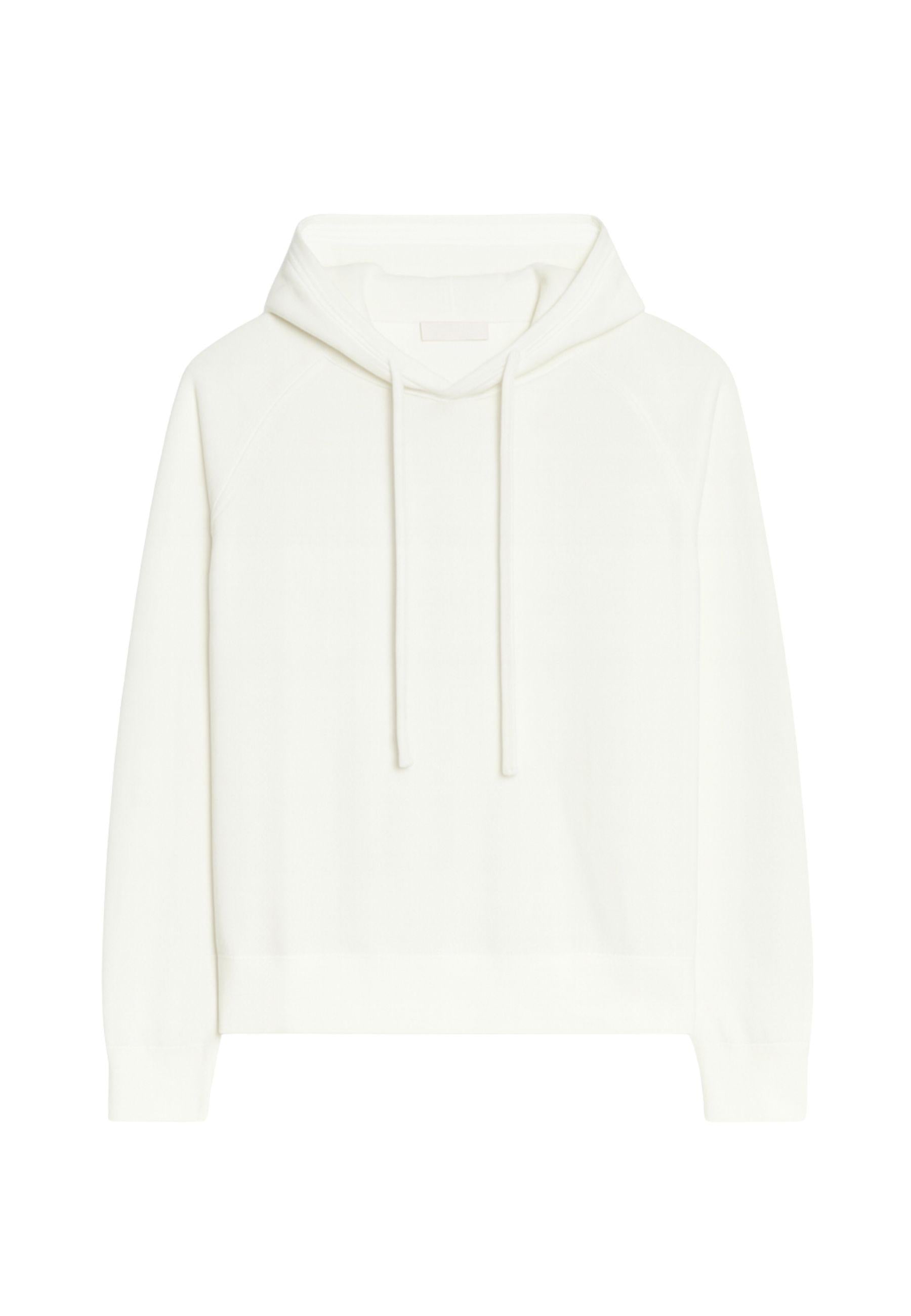 Maglia con cappuccio in lana merinos extrafine
