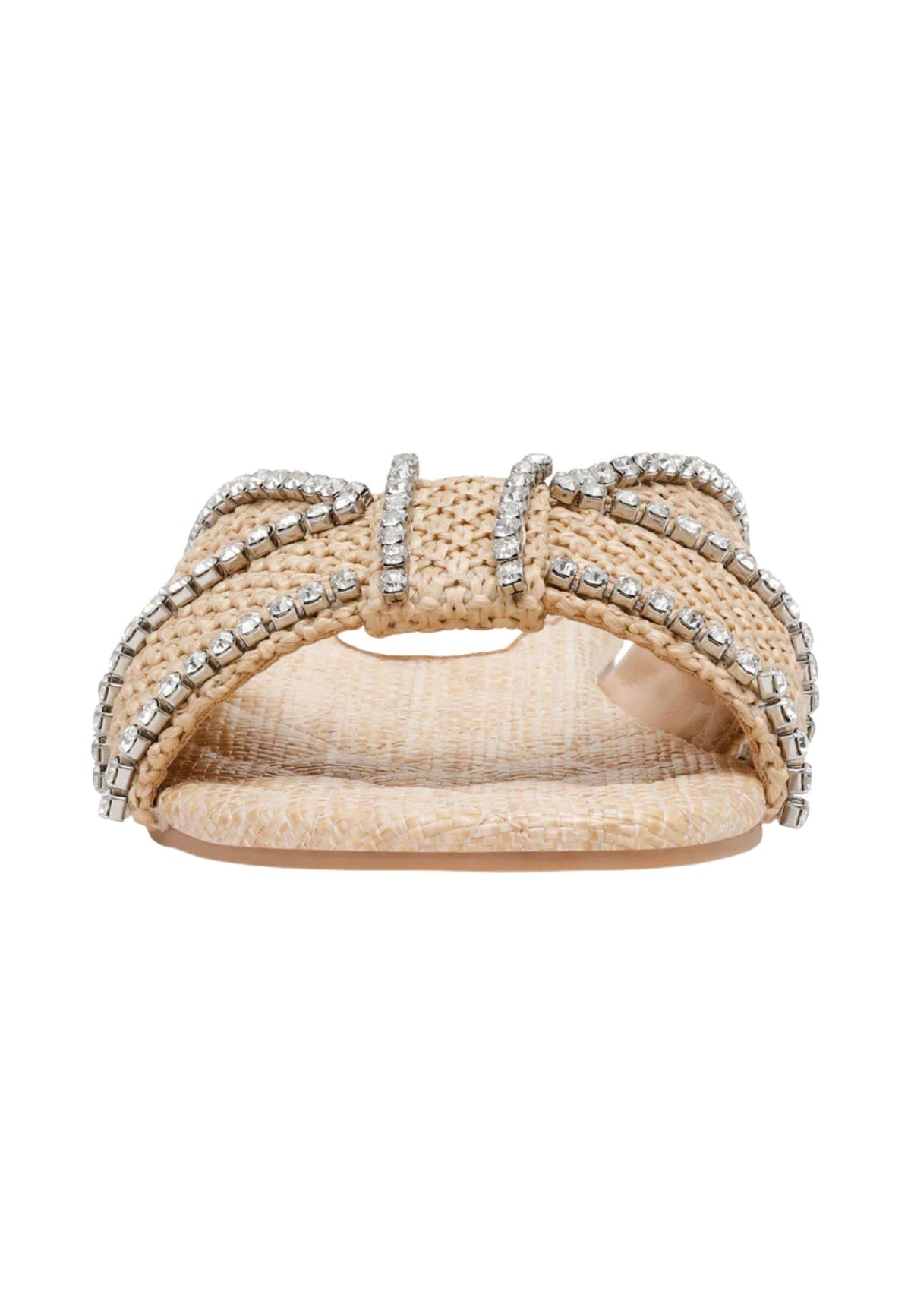 Sandali Mirah in raffia naturale