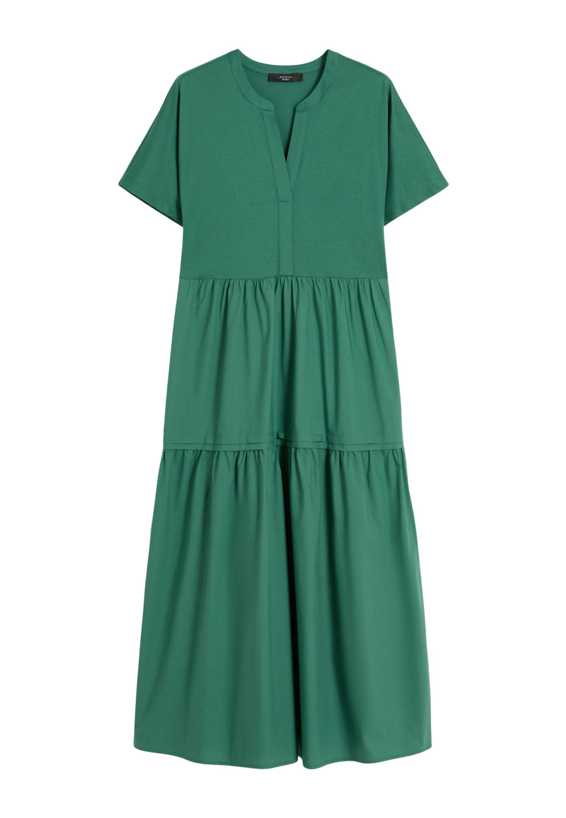 Weekend Max Mara - Abito midi in cotone con balza