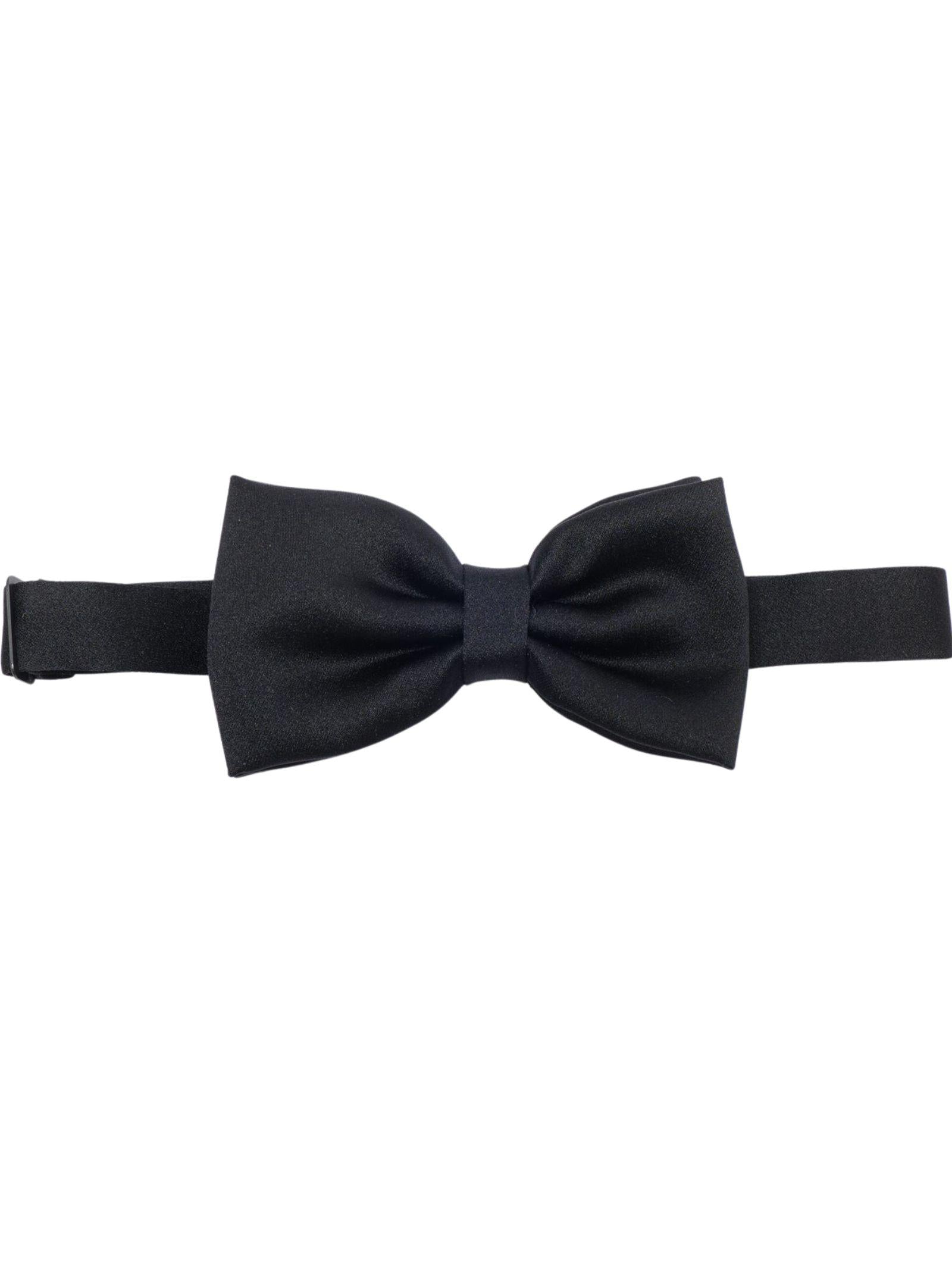 Papillon in Raso Nero