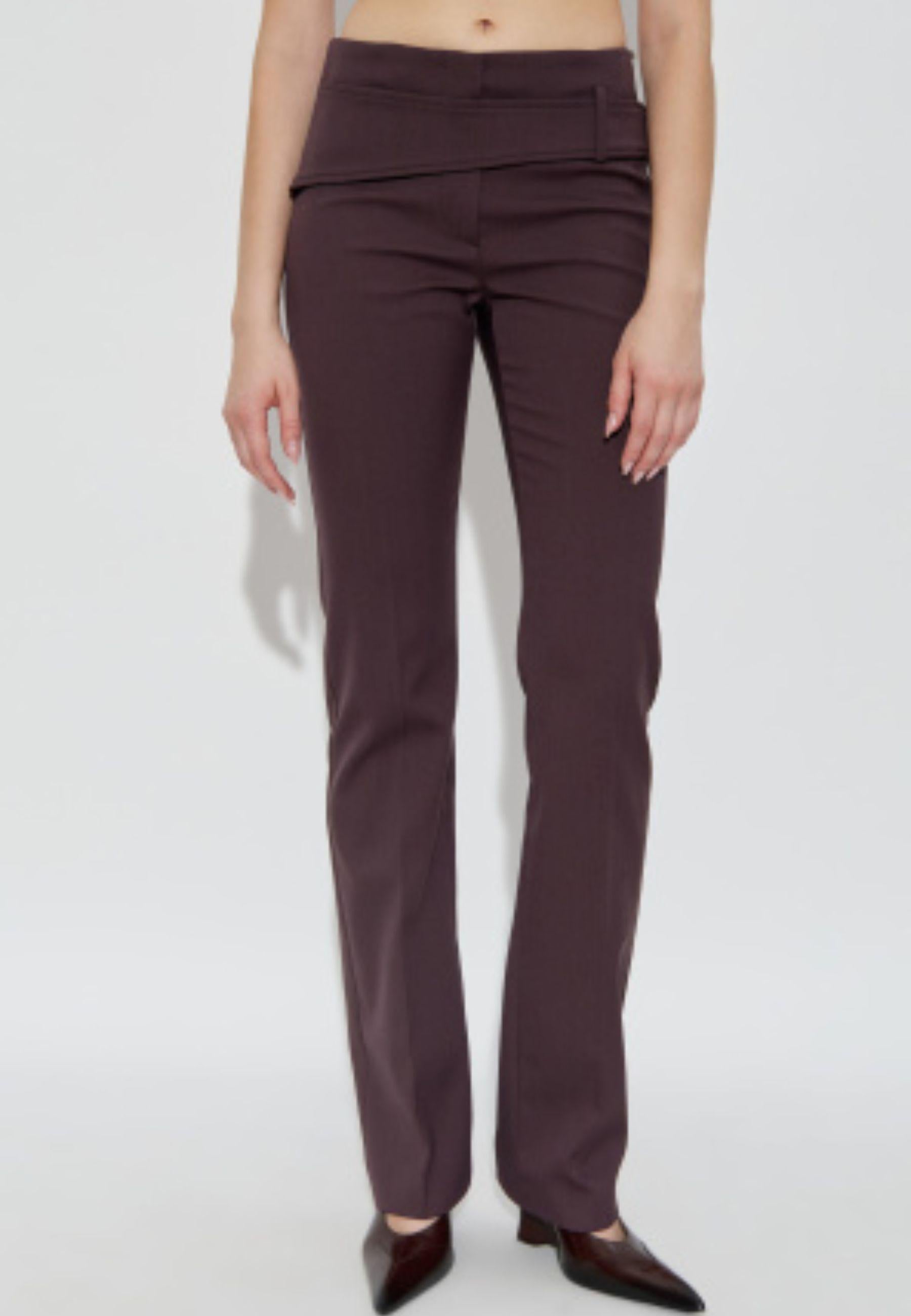 Sportmax Pantalone Banda in misto lana