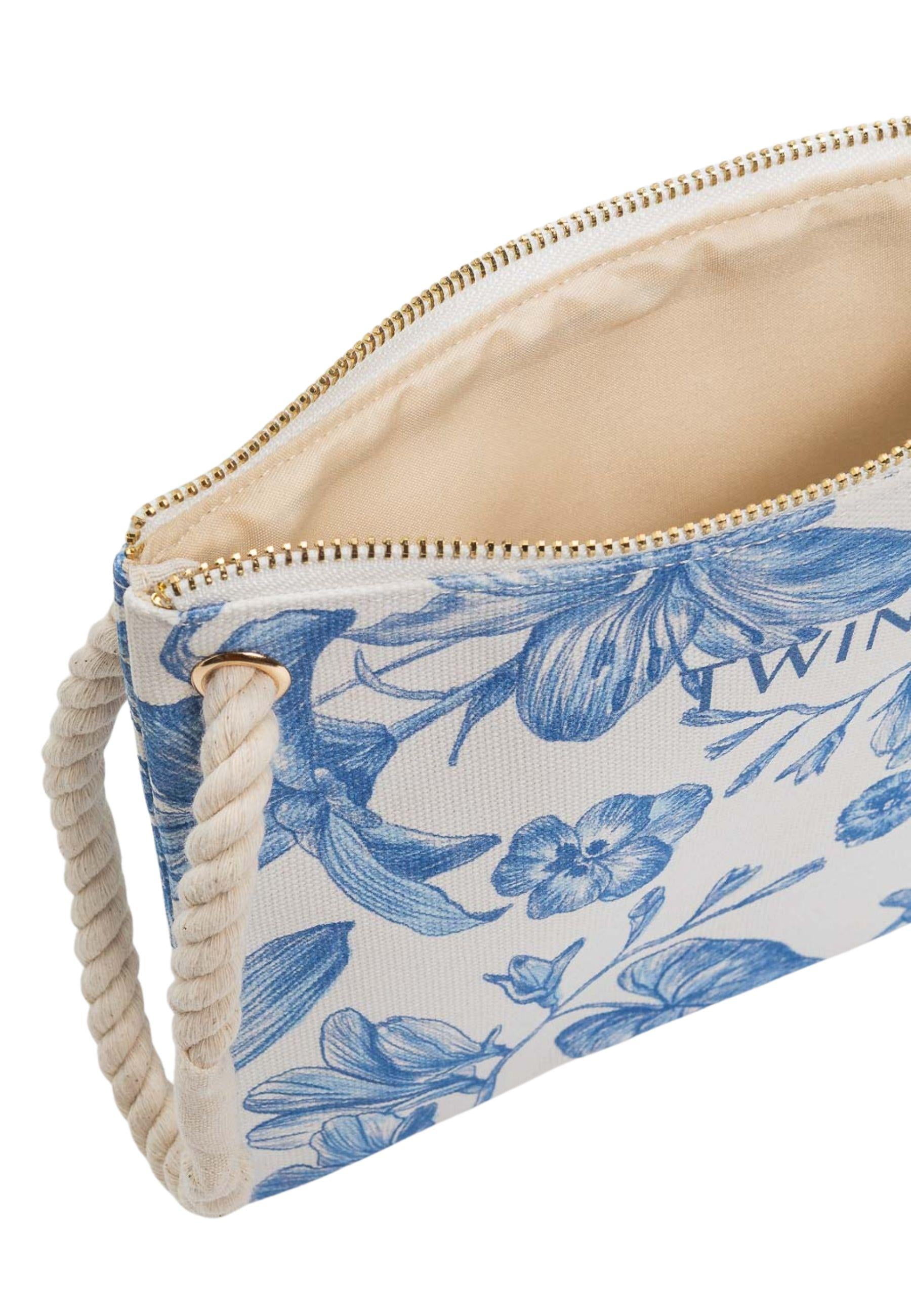 Twinset U&B - Pochette stampa floreale