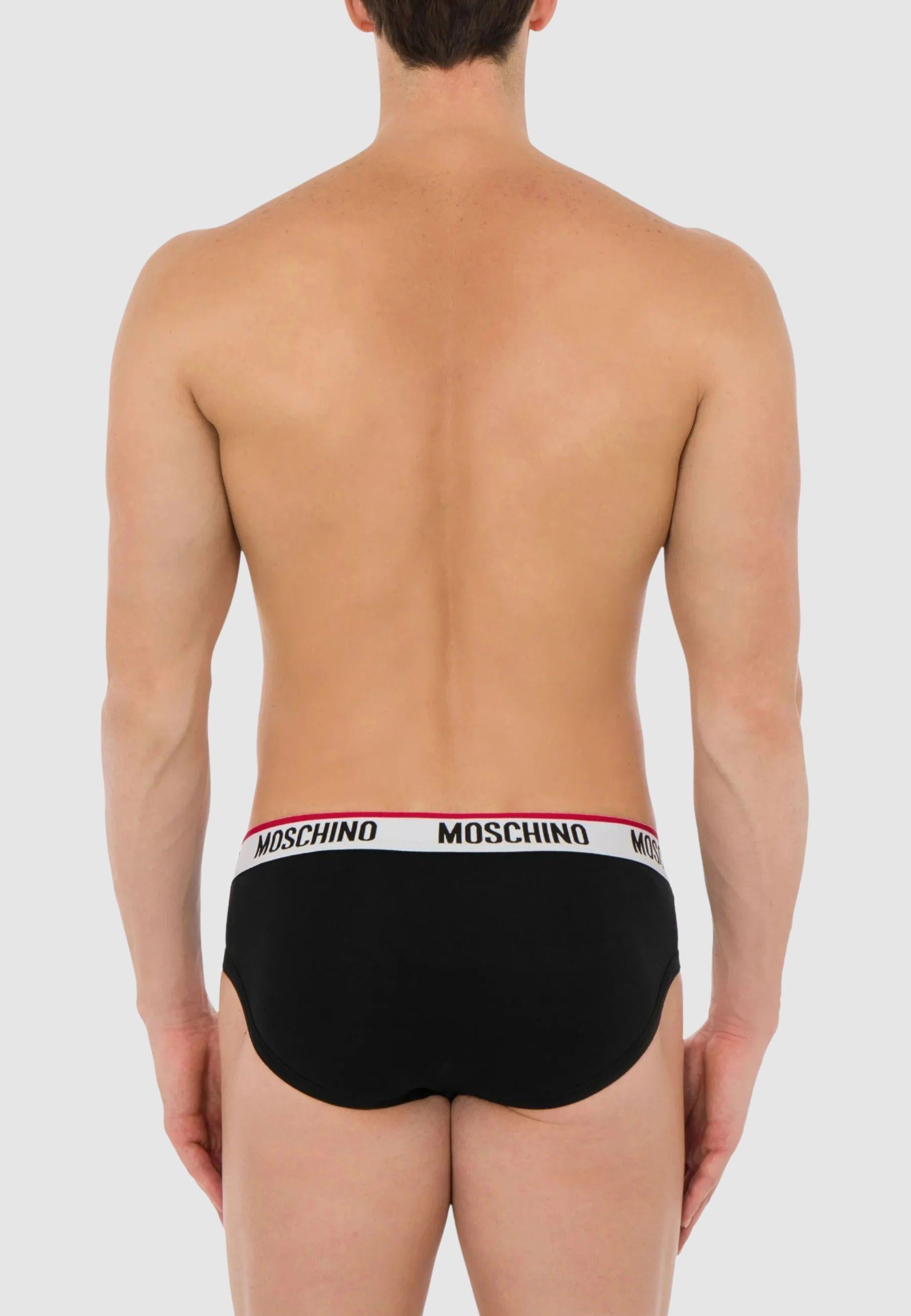 Set di 3 Slip con Logo - Moschino Underwear