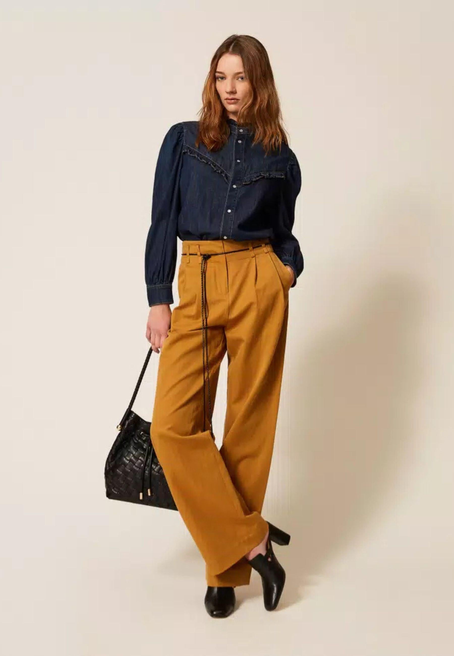 Scarpe mules in pelle con fibbia