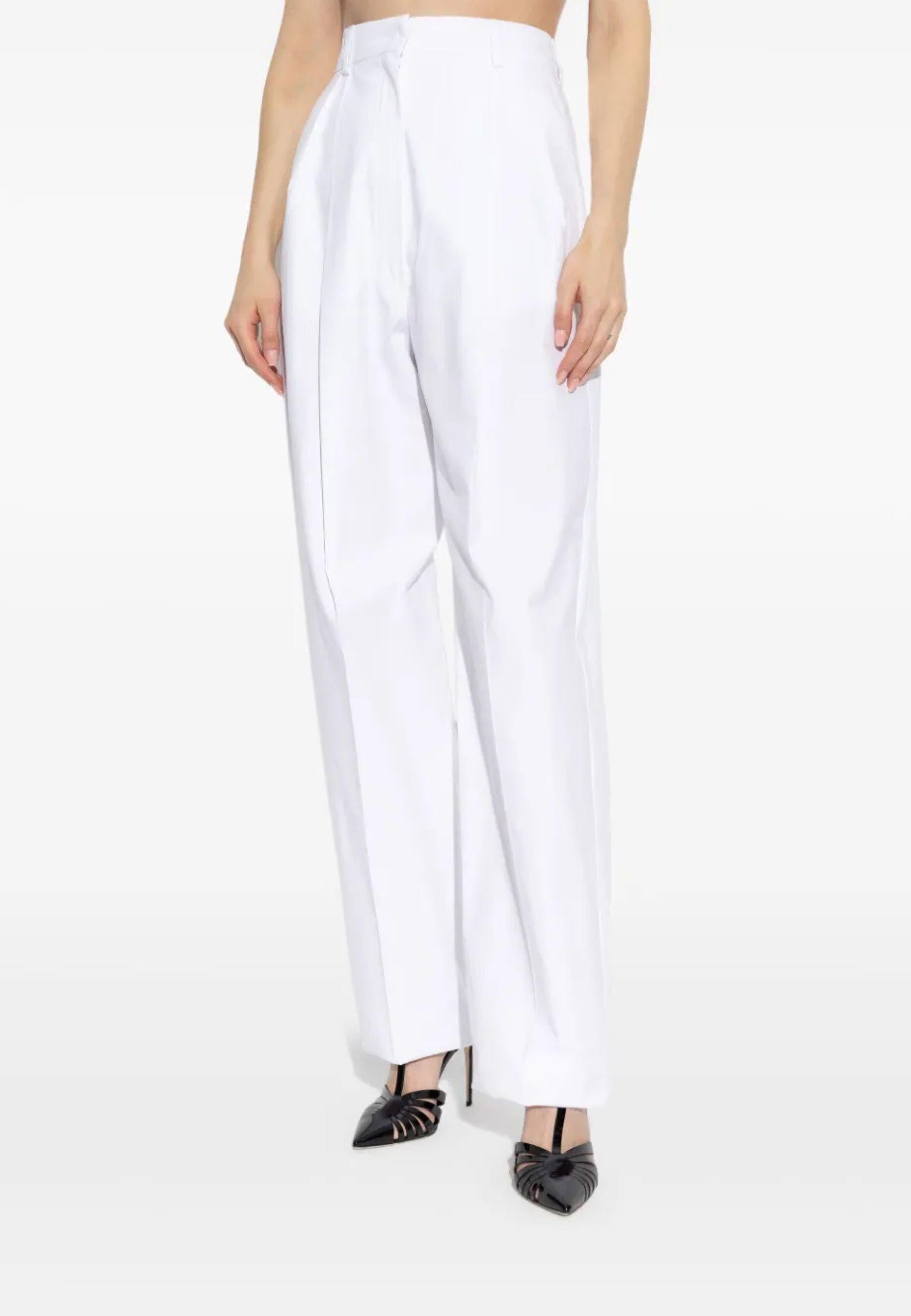 Sportmax - Pantaloni Leone in cotone