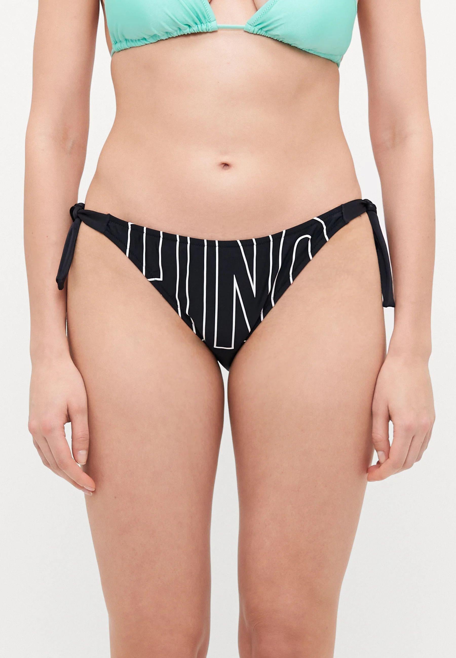 Slip bikini con stampa