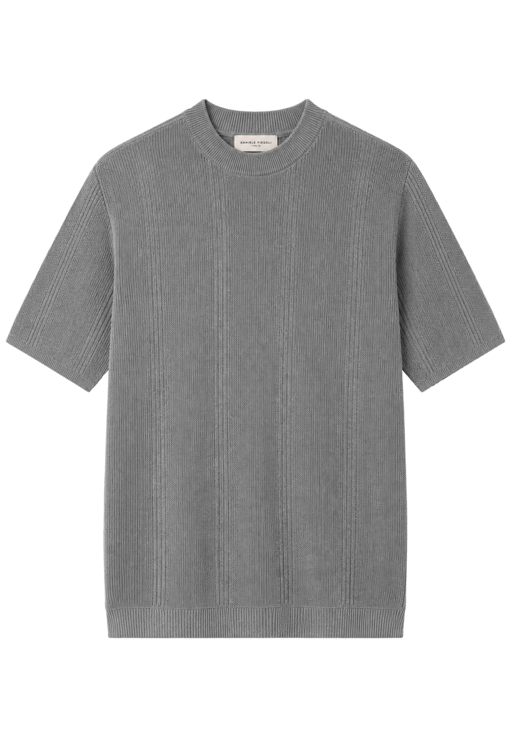 T-shirt Daniele Fiesoli Uomo in Cotone Crepe