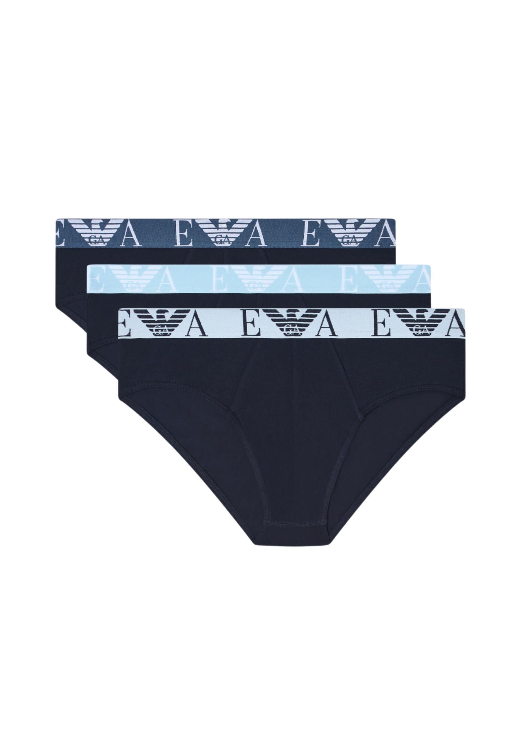 EMPORIO ARMANI - Pack 3 Slip Logo Bold Monogram