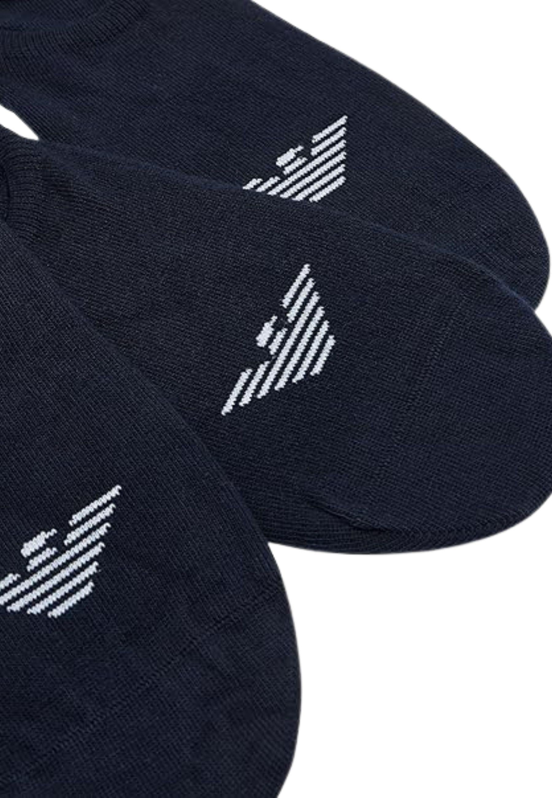 Emporio Armani - Pack 3 Fantasmini Logo Eagle