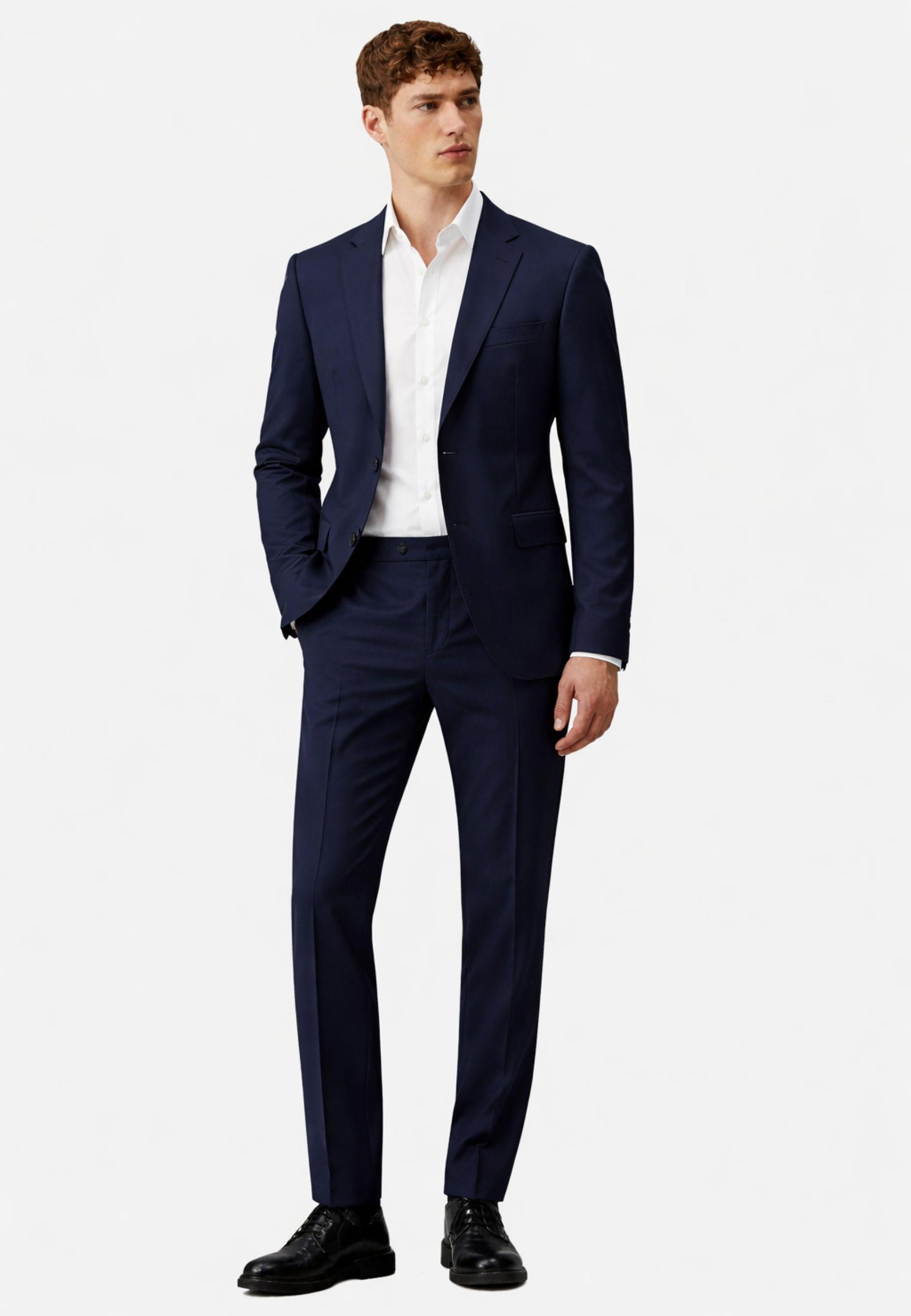 Abito uomo Calvin Klein - Slim Fit in misto lana stretch
