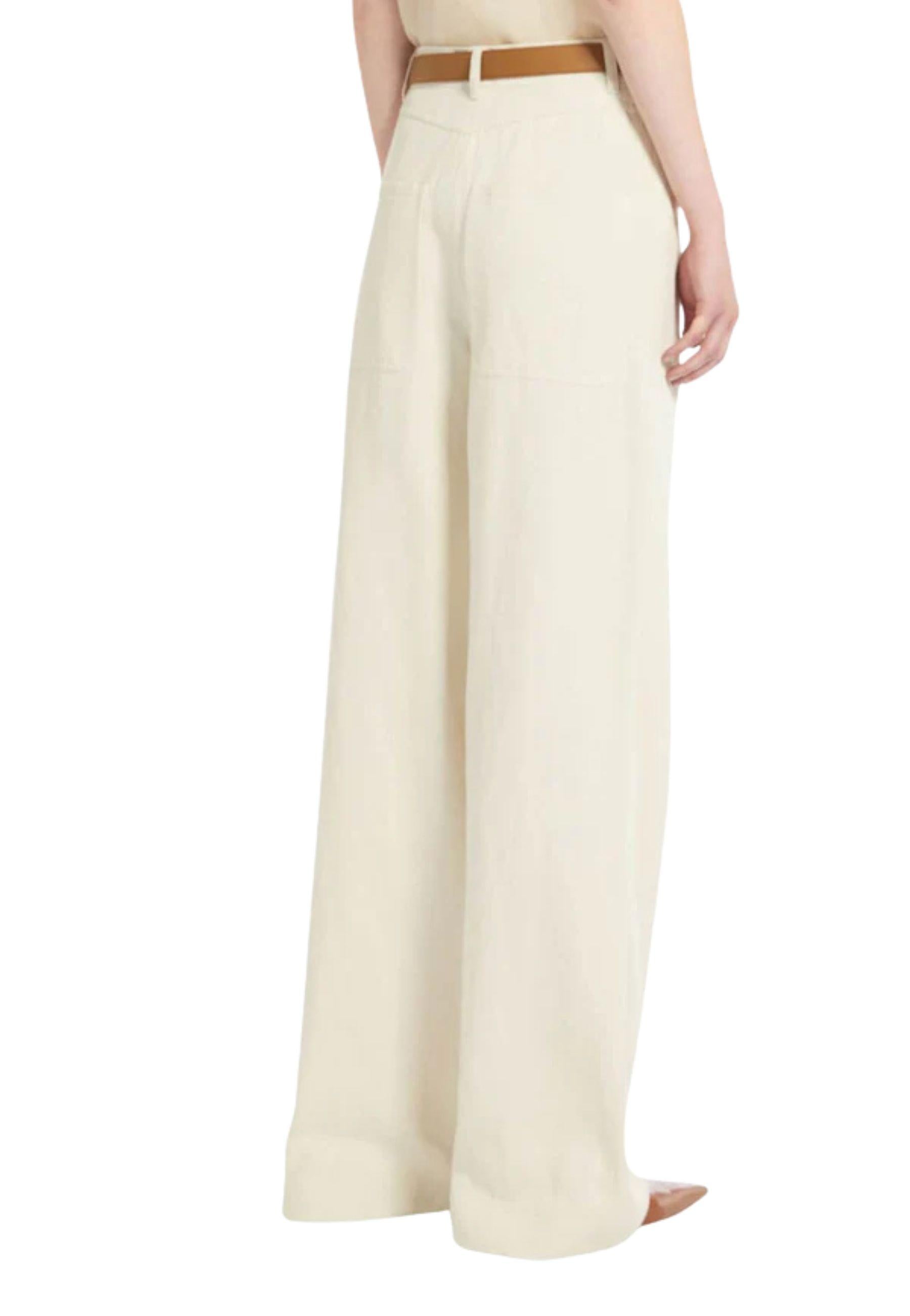 Pantalone COBALTO a gamba larga - Max Mara Studio