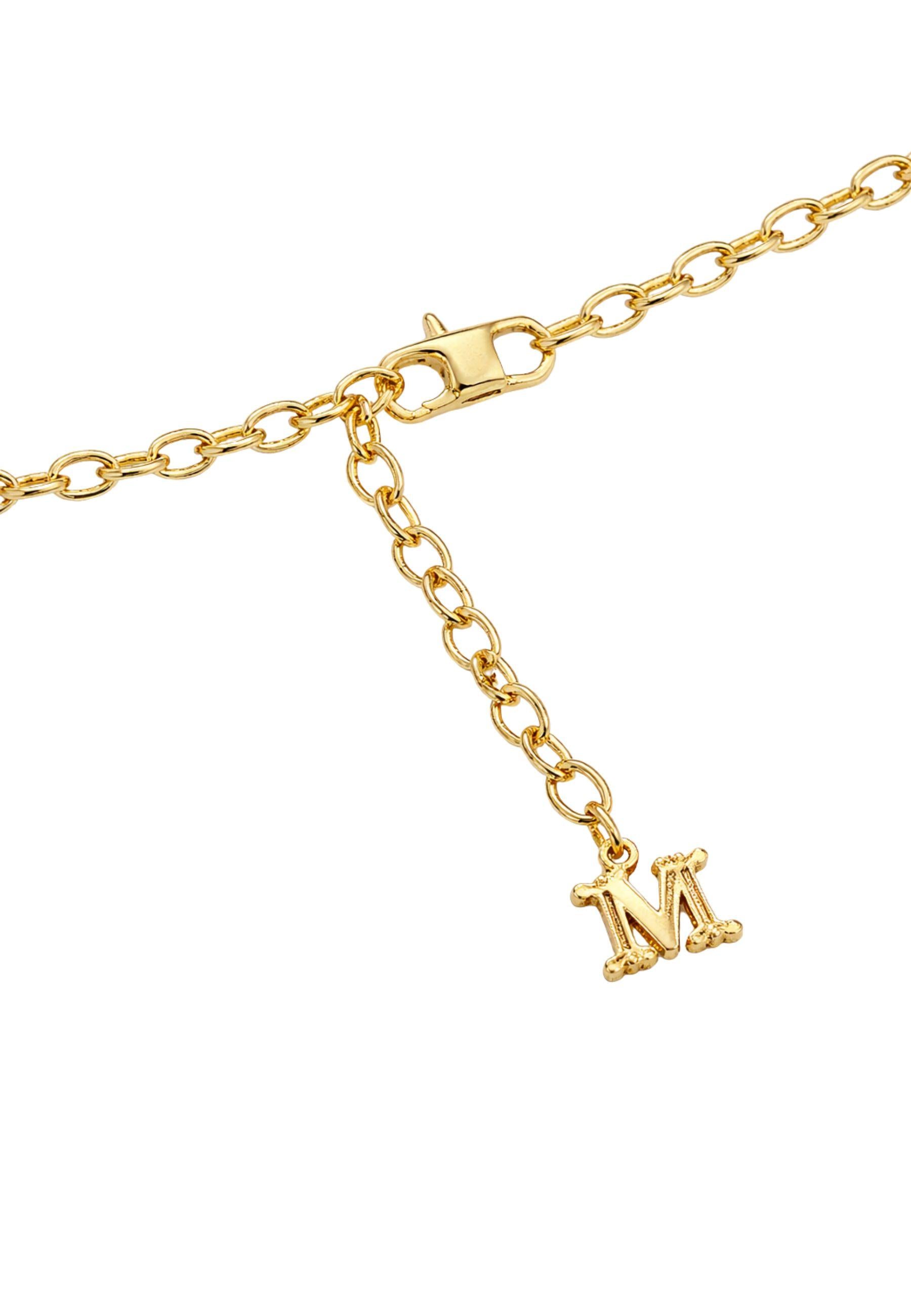 Collana Max Mara con charms logo