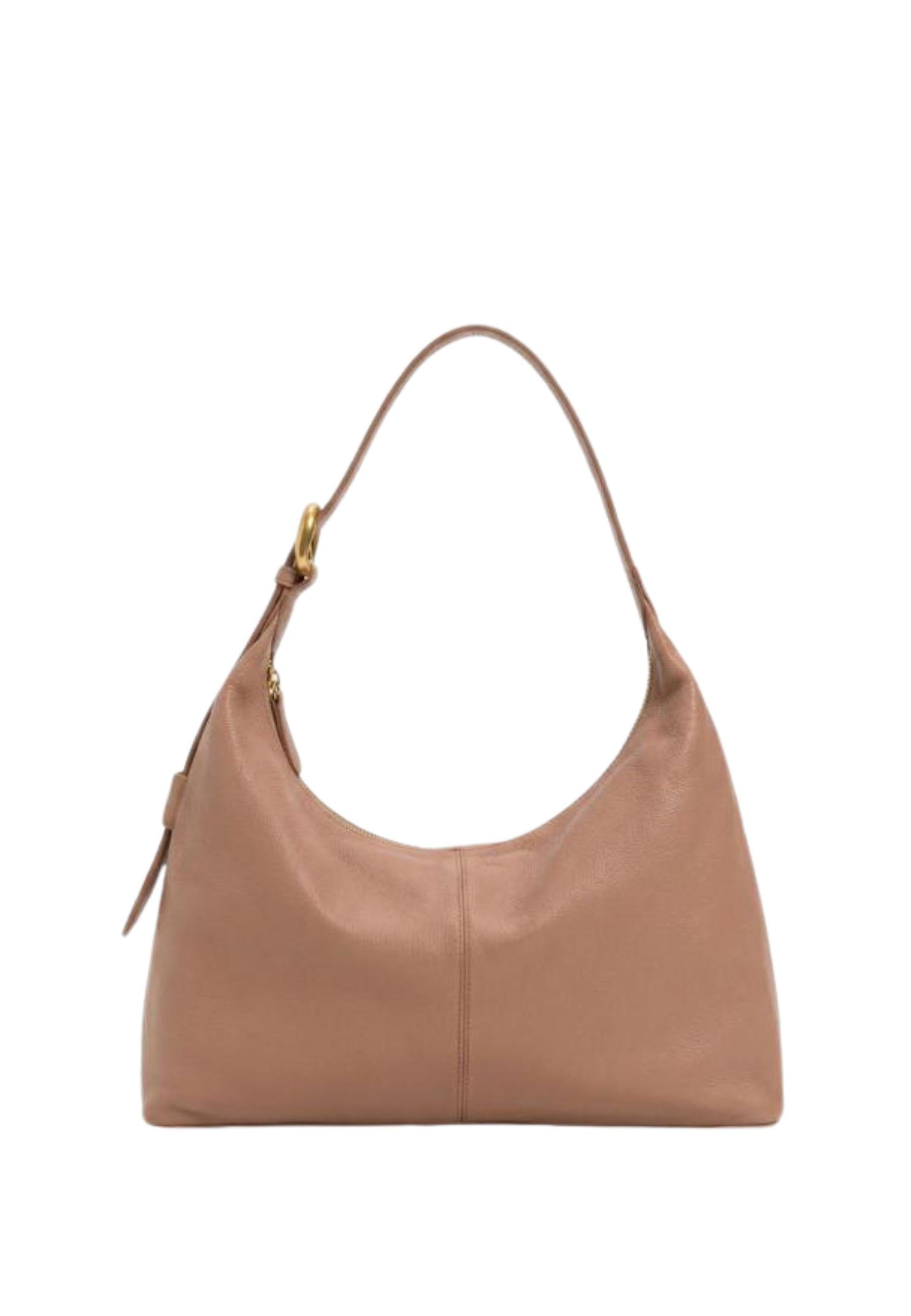 Twinset Milano Genuine Leather Hobo Bag