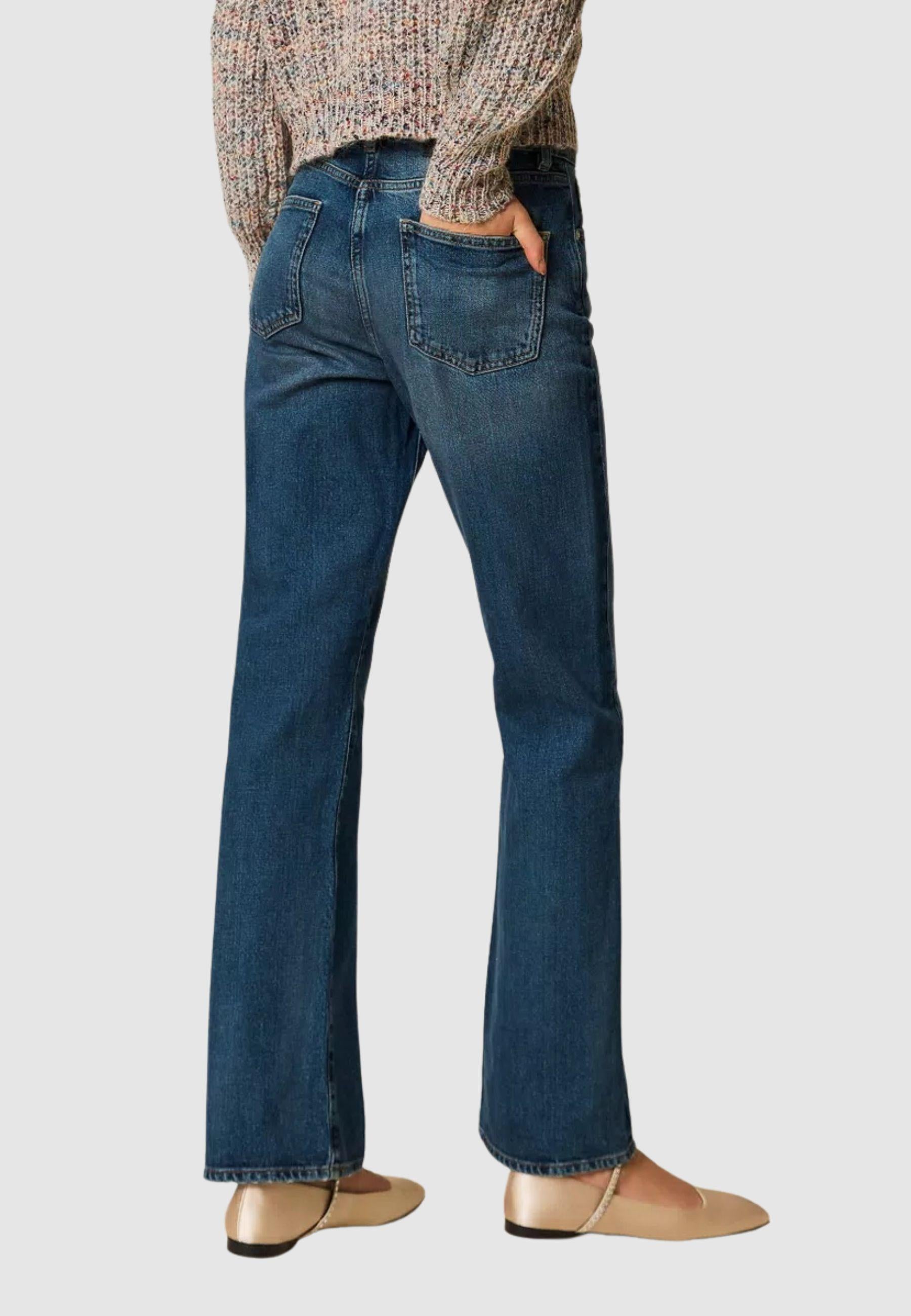 Jeans cinque tasche straight fit