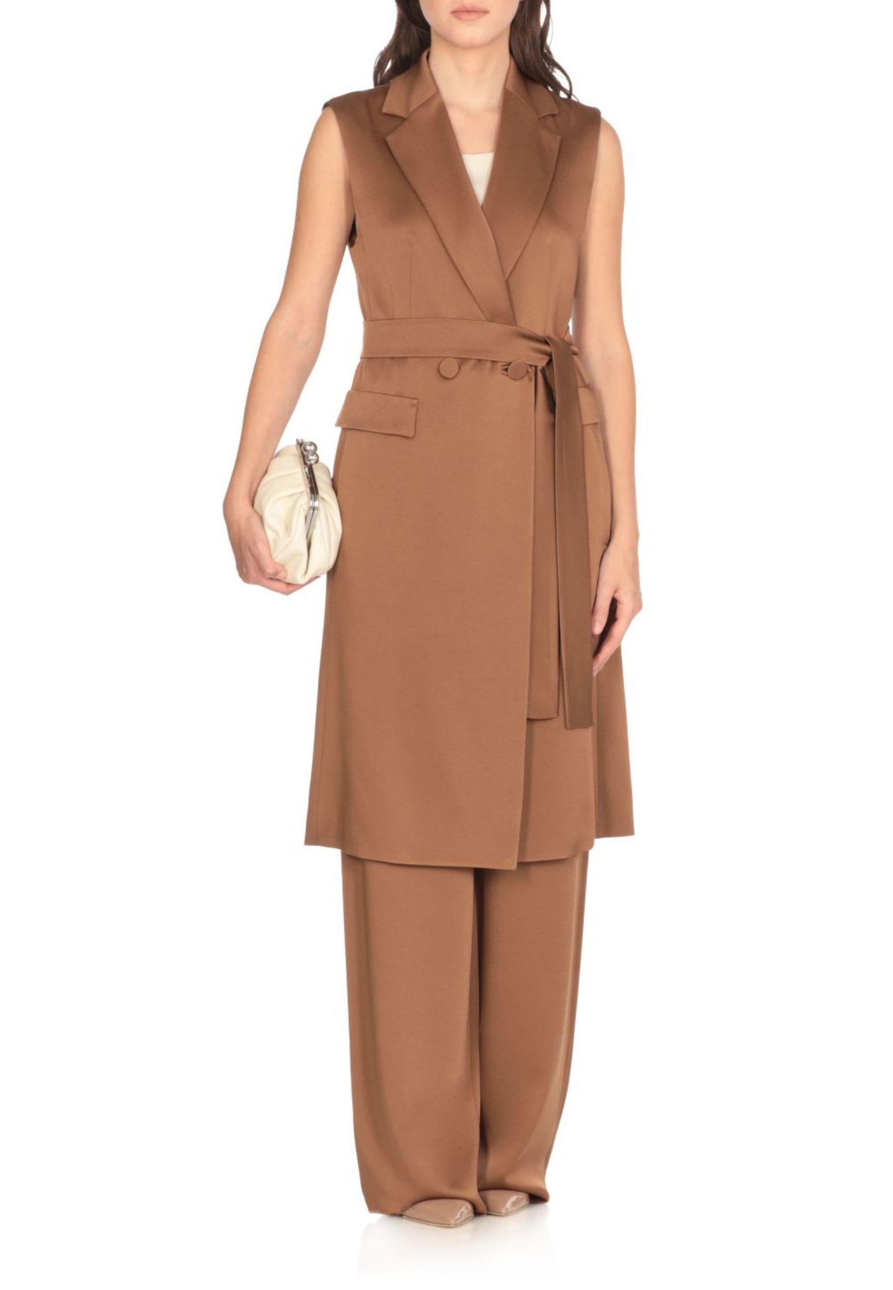 Max Mara Studio - Giacca smanicata AFGANO