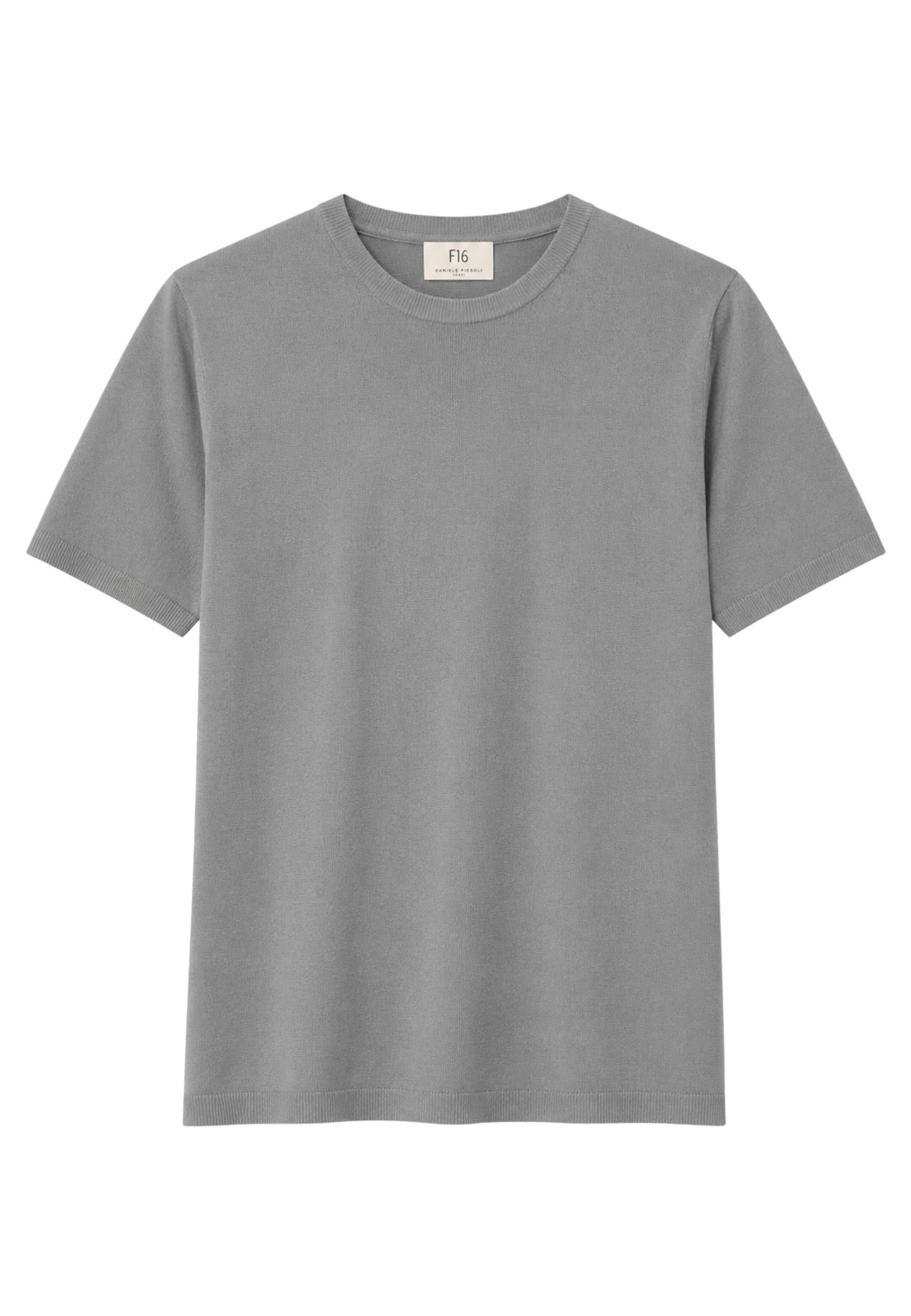 Daniele Fiesoli T-shirt Uomo in Cotone Crepe