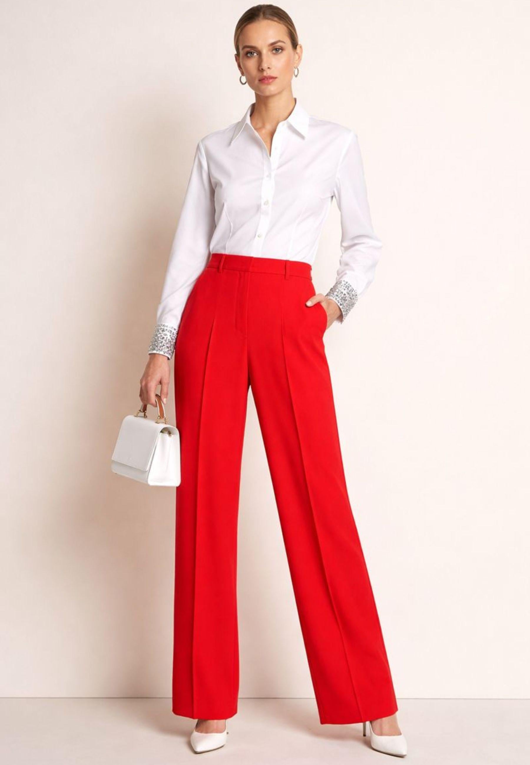 Pantalone Quasar dalla linea dritta