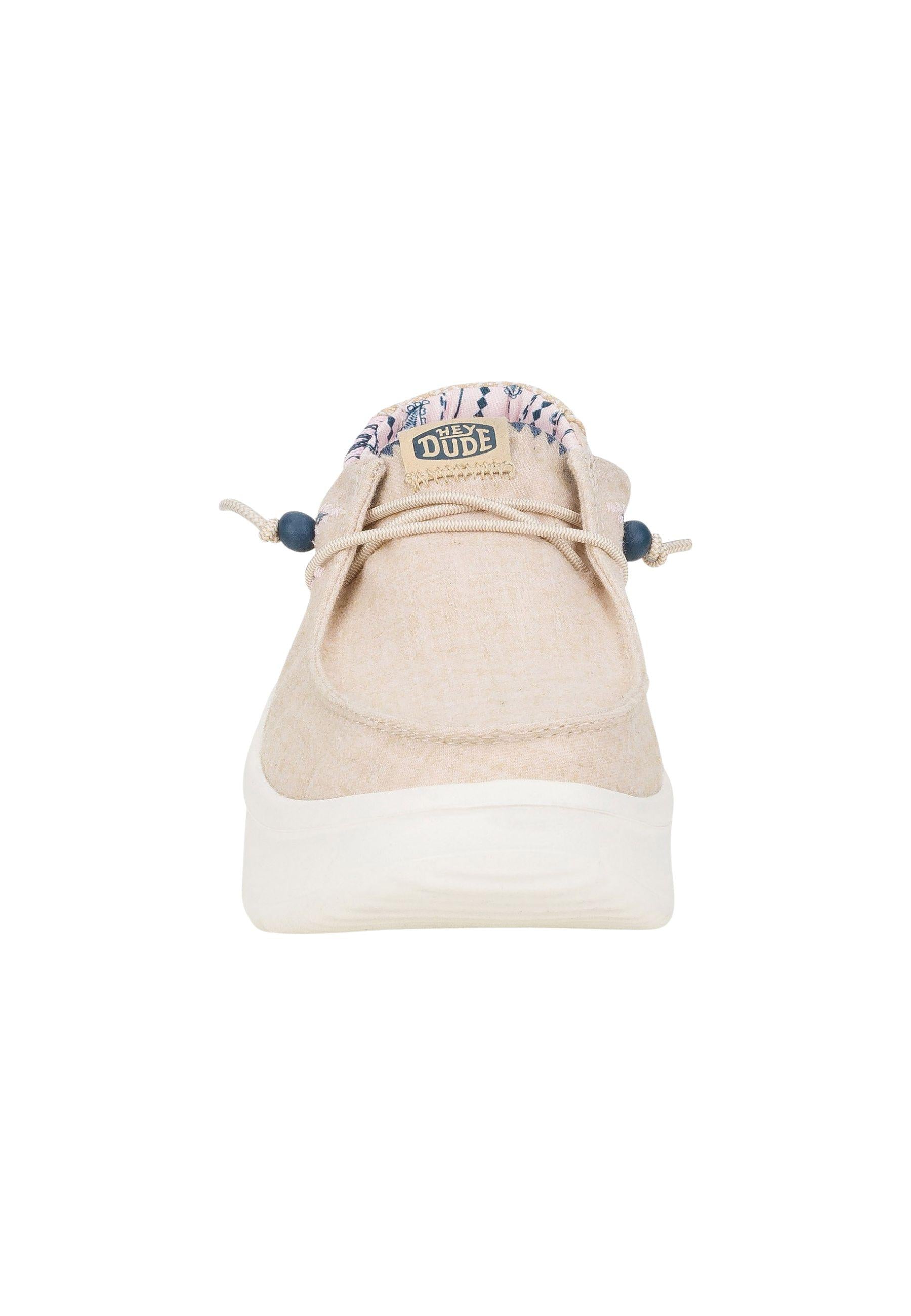 Wendy Peak Chambray Woven da donna - mocassino platform in tessuto intrecciato