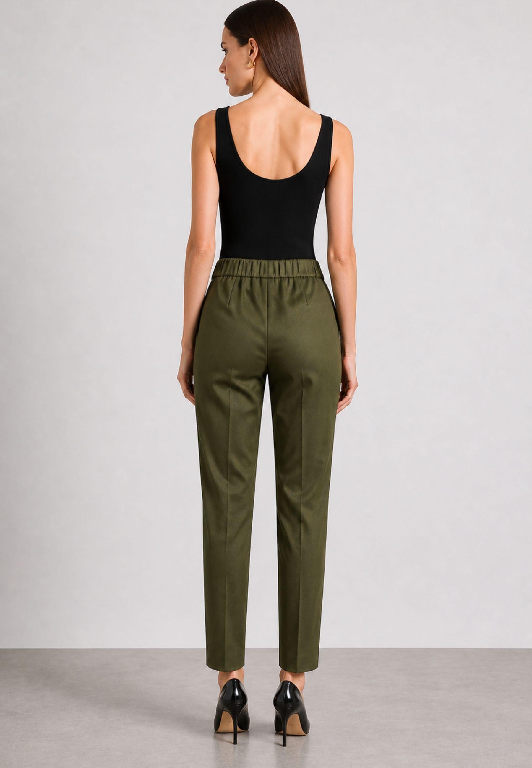 iBlues - Pantaloni in Popeline Misto Cotone