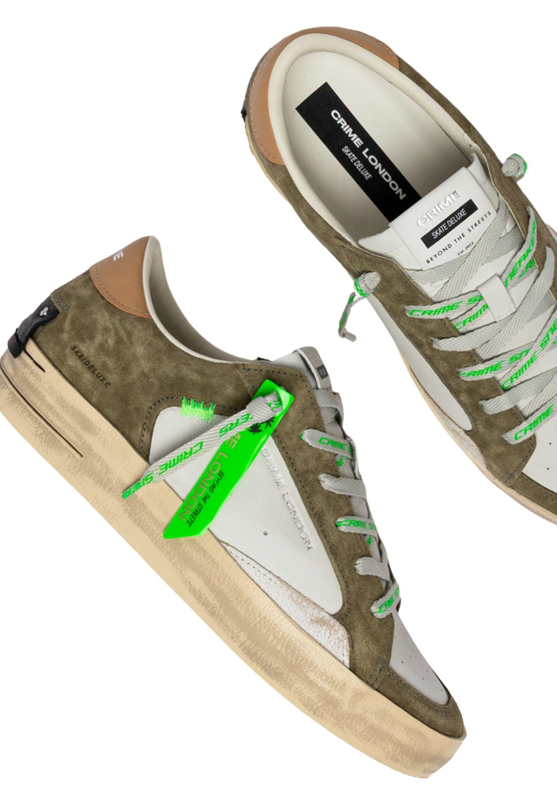 SK8 Deluxe Mocha Clay - Sneakers Uomo Made in Italy
