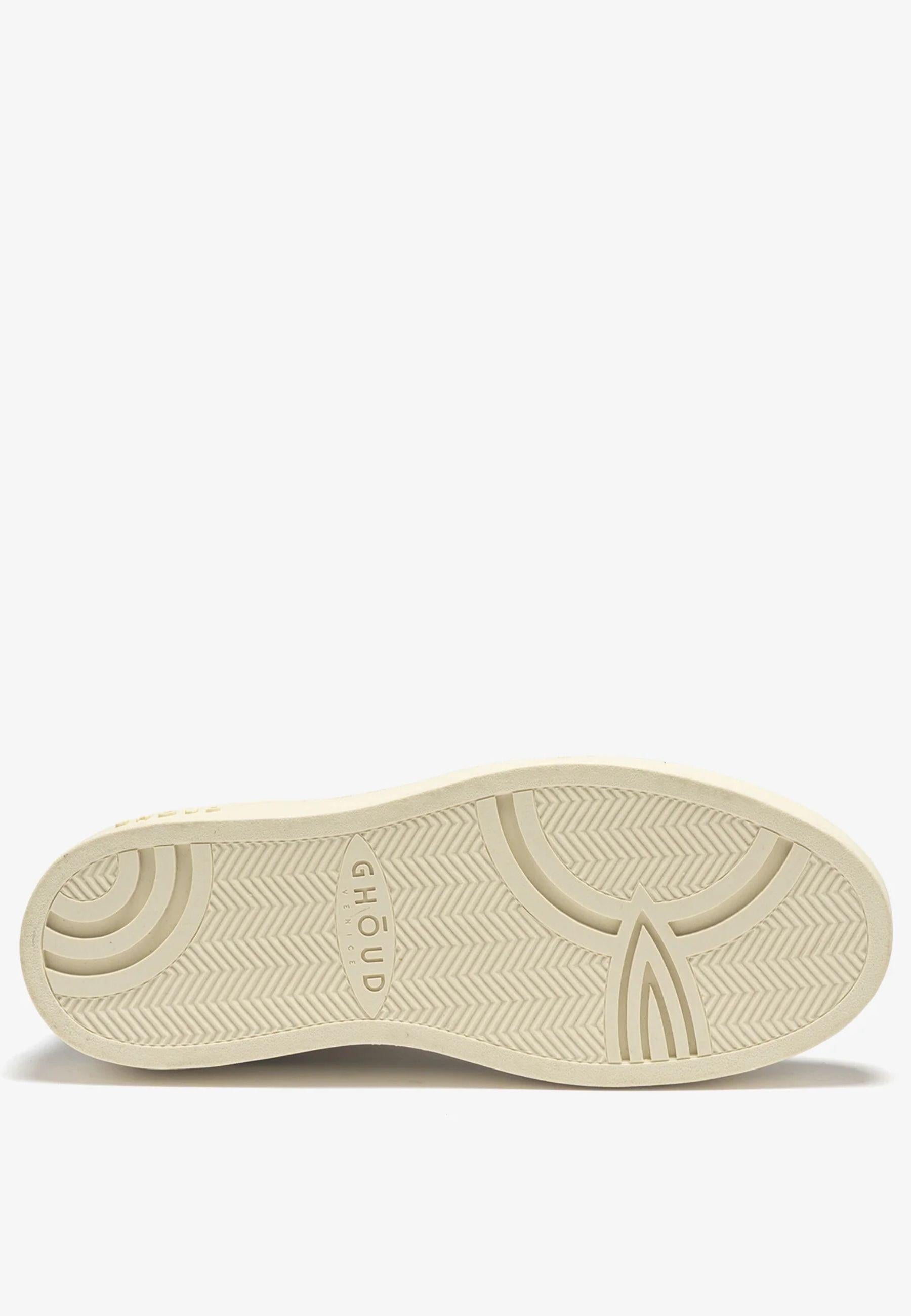 Sneakers uomo Ghoud Pads Hushed Bluette - suede con suola platform