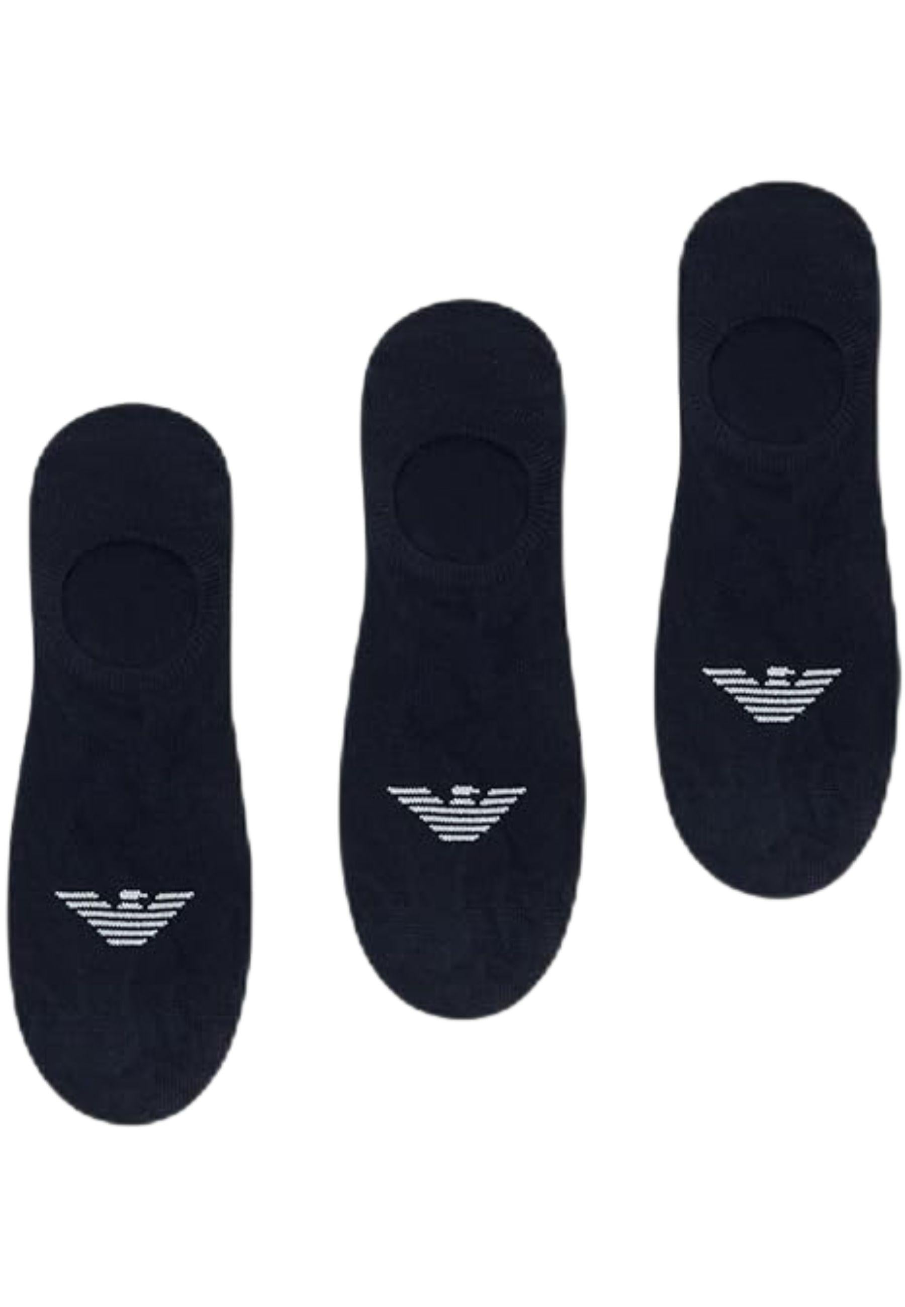 Emporio Armani - Pack 3 Fantasmini Logo Eagle