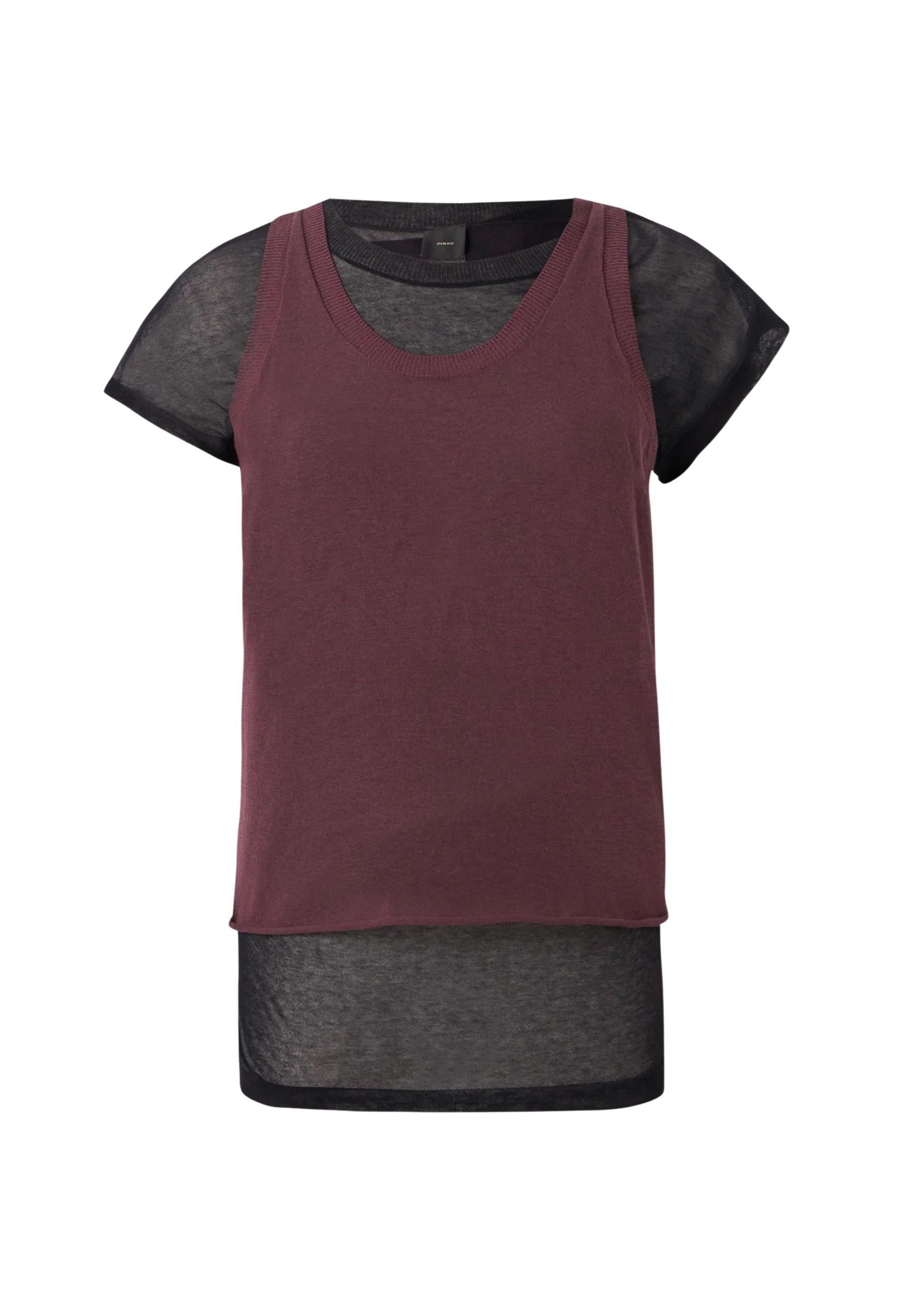 PINKO - MARK Maglia Crêpe | T-shirt Donna