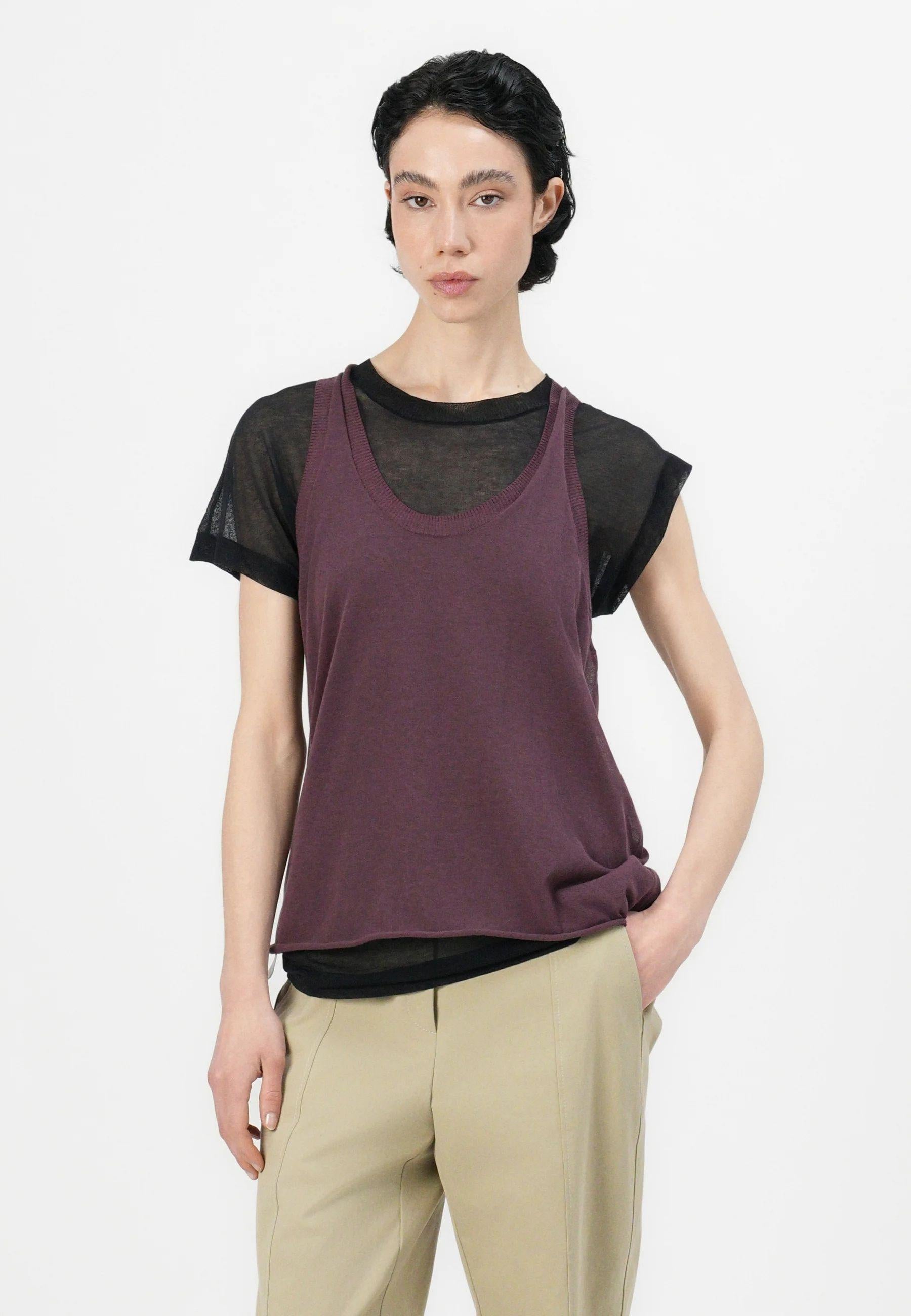 PINKO - MARK Maglia Crêpe | T-shirt Donna