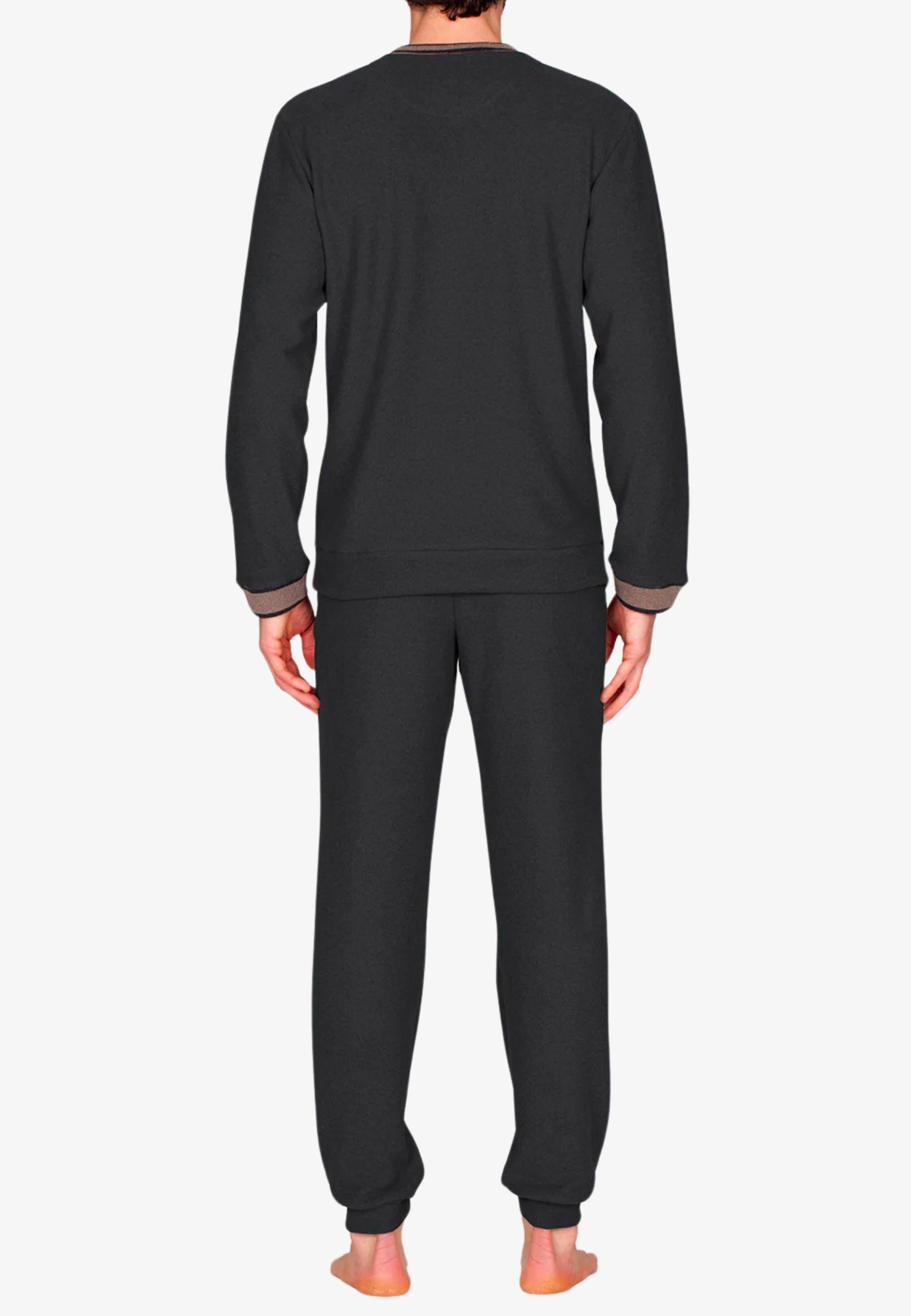 Tuta girocollo in confortevole jacquard punto Milano