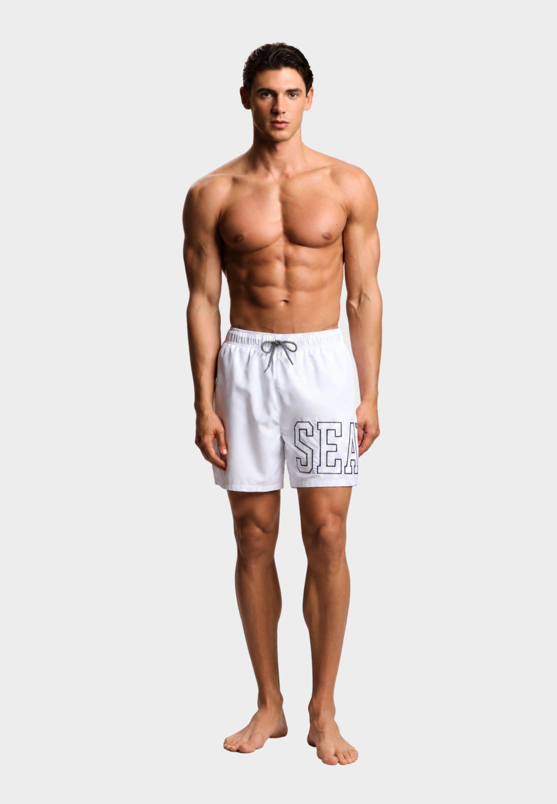 Bermuda Mare Uomo Logo SEA - Emporio Armani