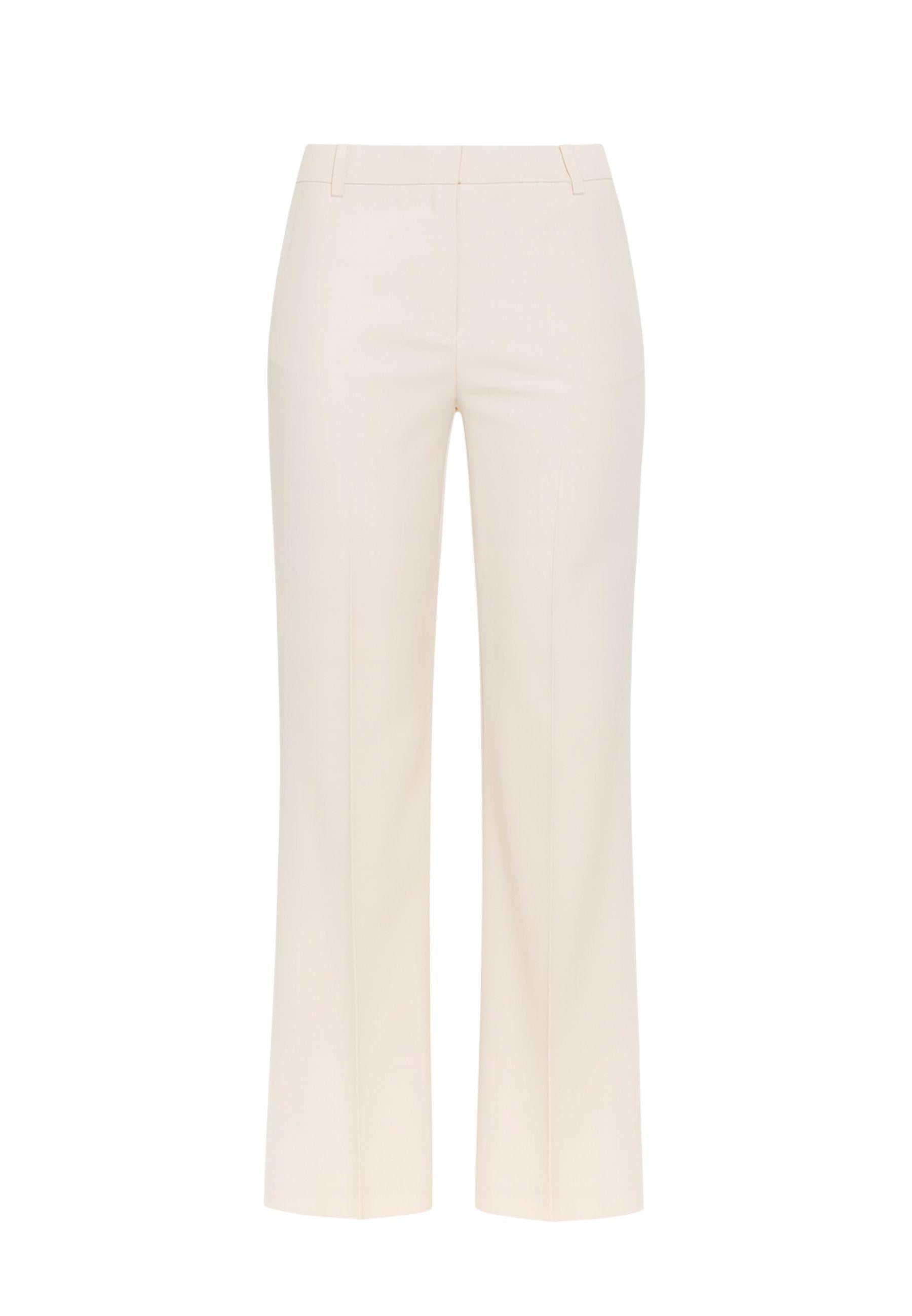 iBlues - Pantaloni Donna Color Burro in Tessuto Stretch