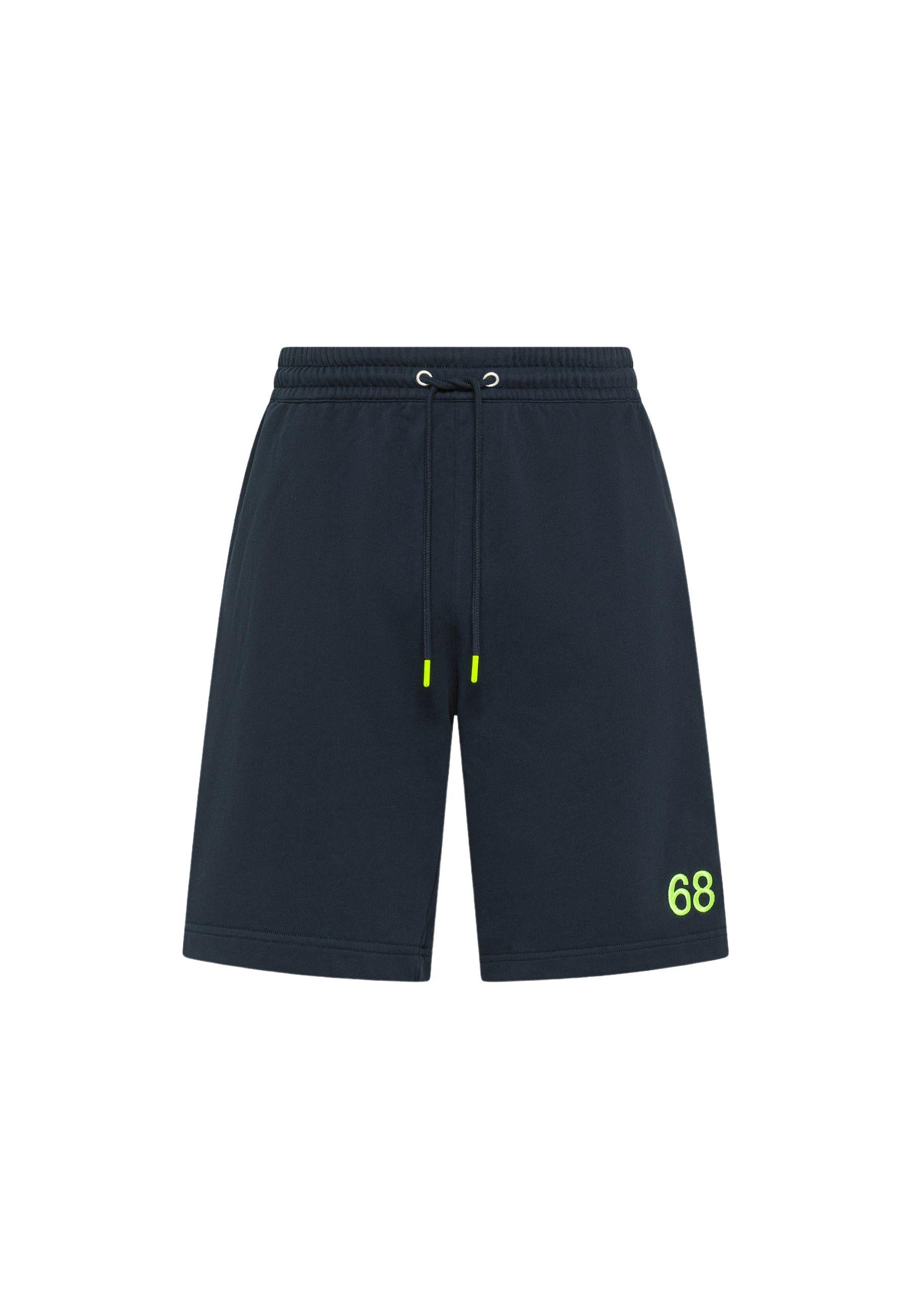 SUN68 - Bermuda in felpa con logo