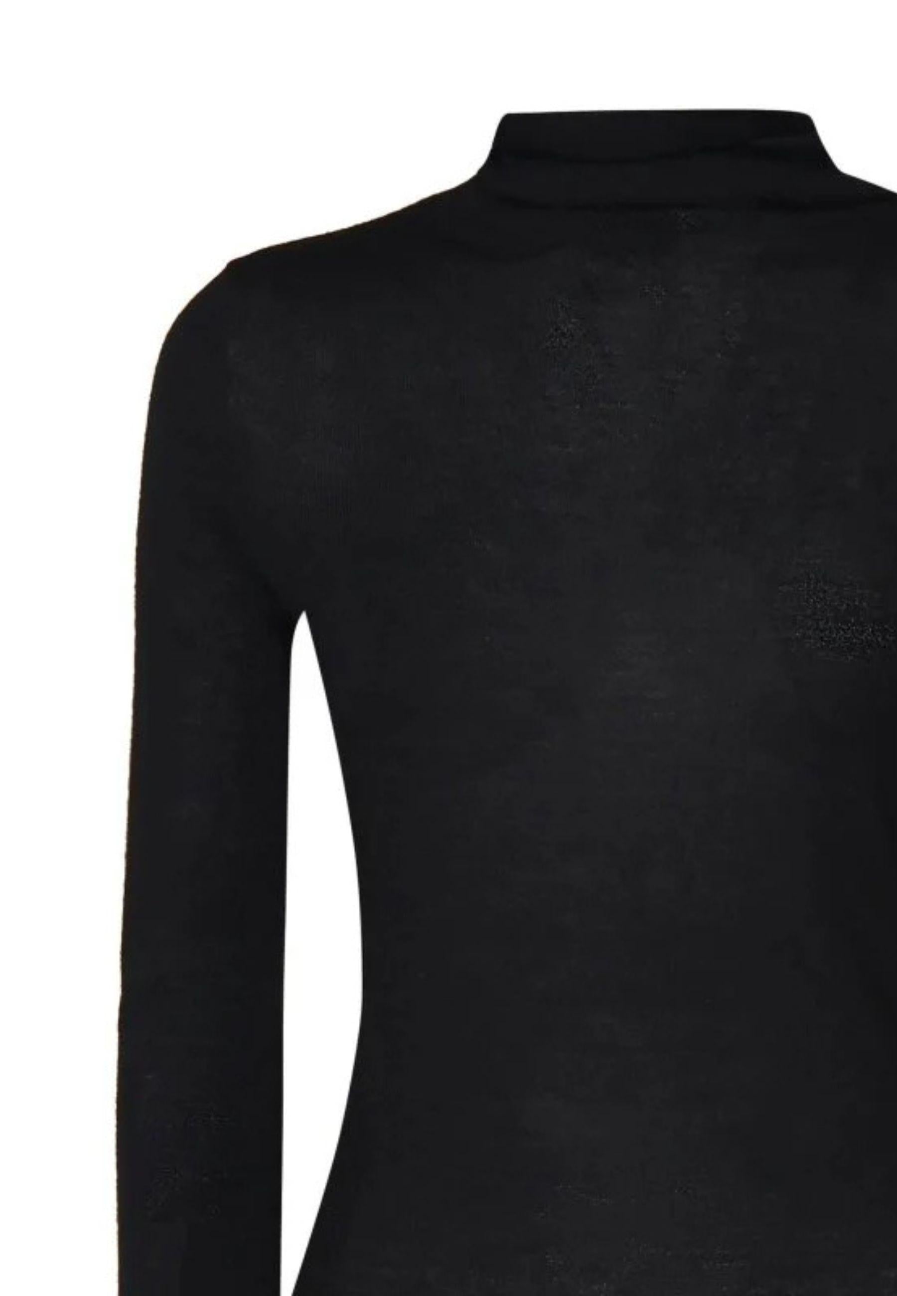 Maglia Dolcevita Pinko in Lana e Seta