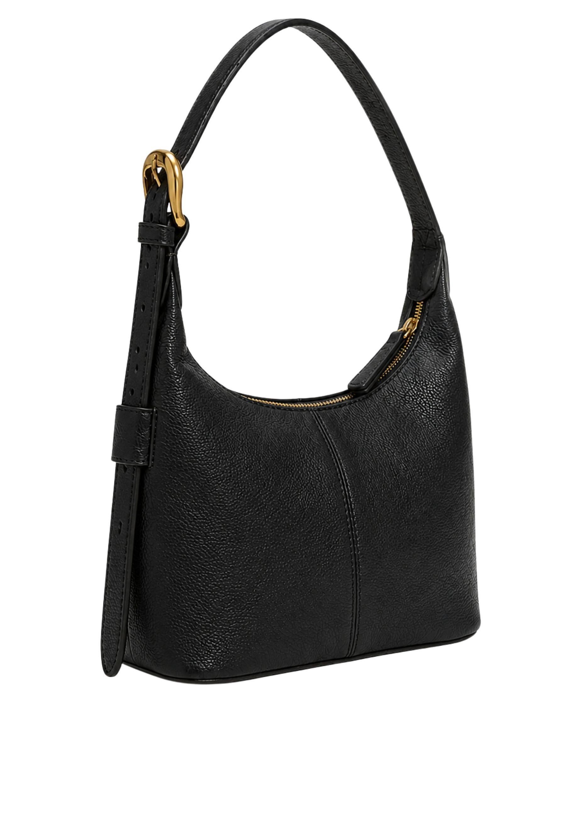 Borsa Hobo Donna in Vera Pelle con Tracolla Regolabile