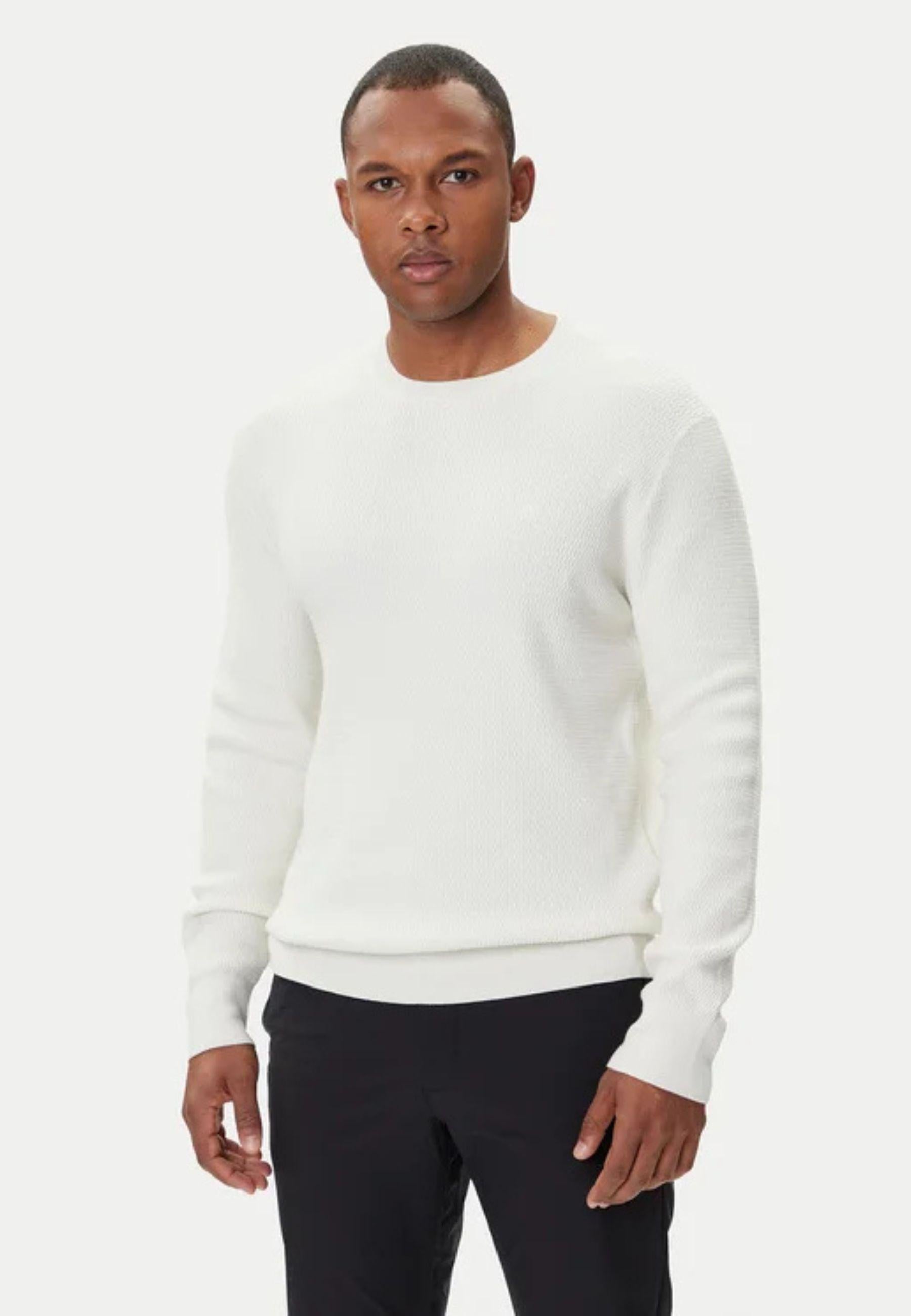 Maglione Calvin Klein in Maglia Fine Elasticizzata