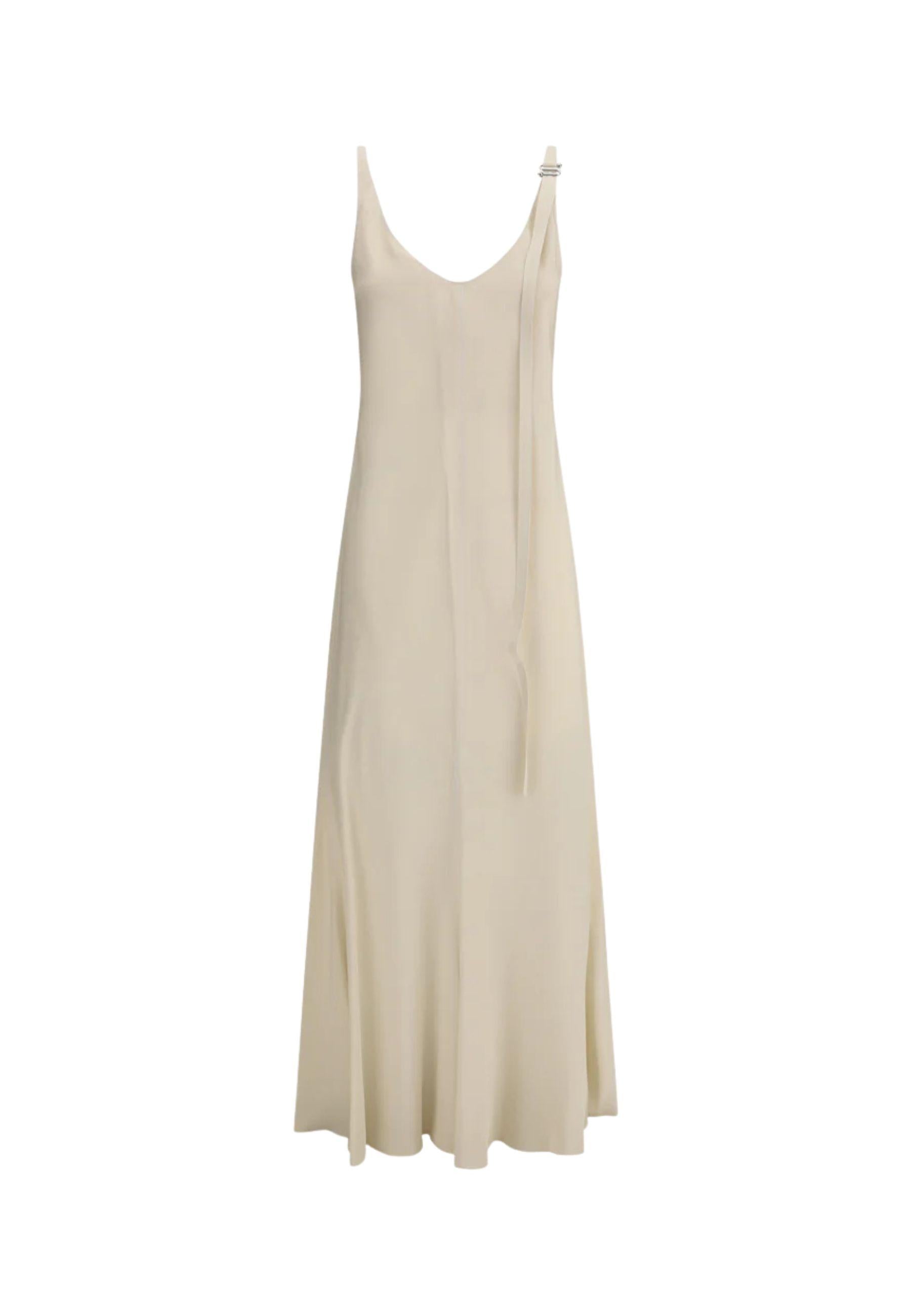 Sportmax - Abito Unione in viscosa beige chiaro