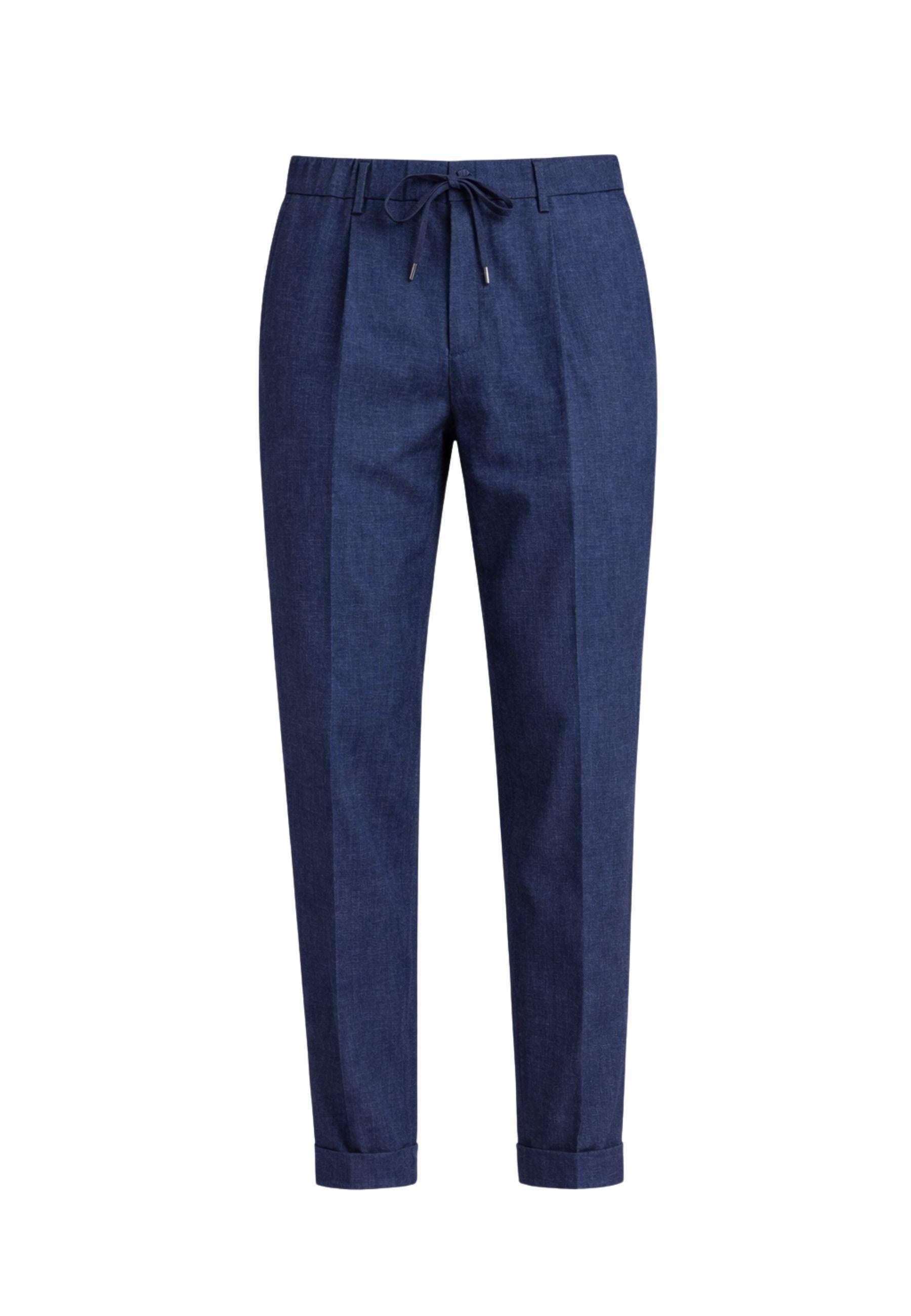 Pantaloni Sartoriali Briglia in Puro Lino