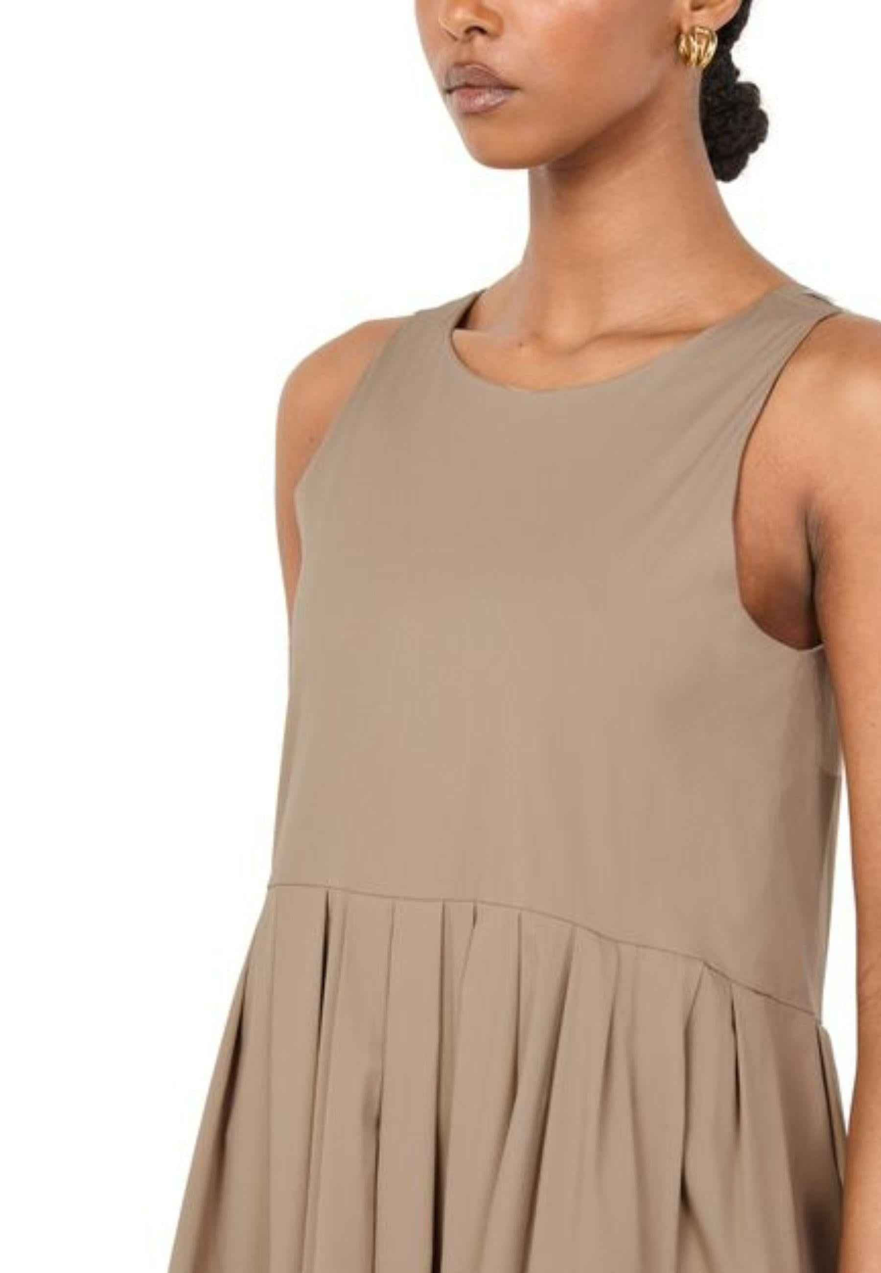 Abito lungo senza maniche Max Mara