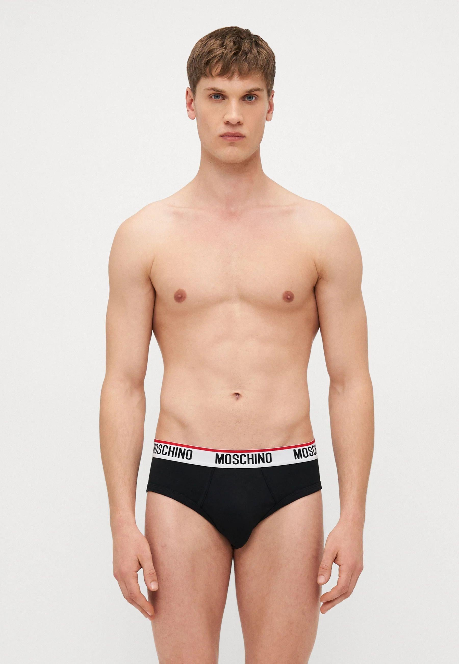 Set di 3 Slip con Logo - Moschino Underwear