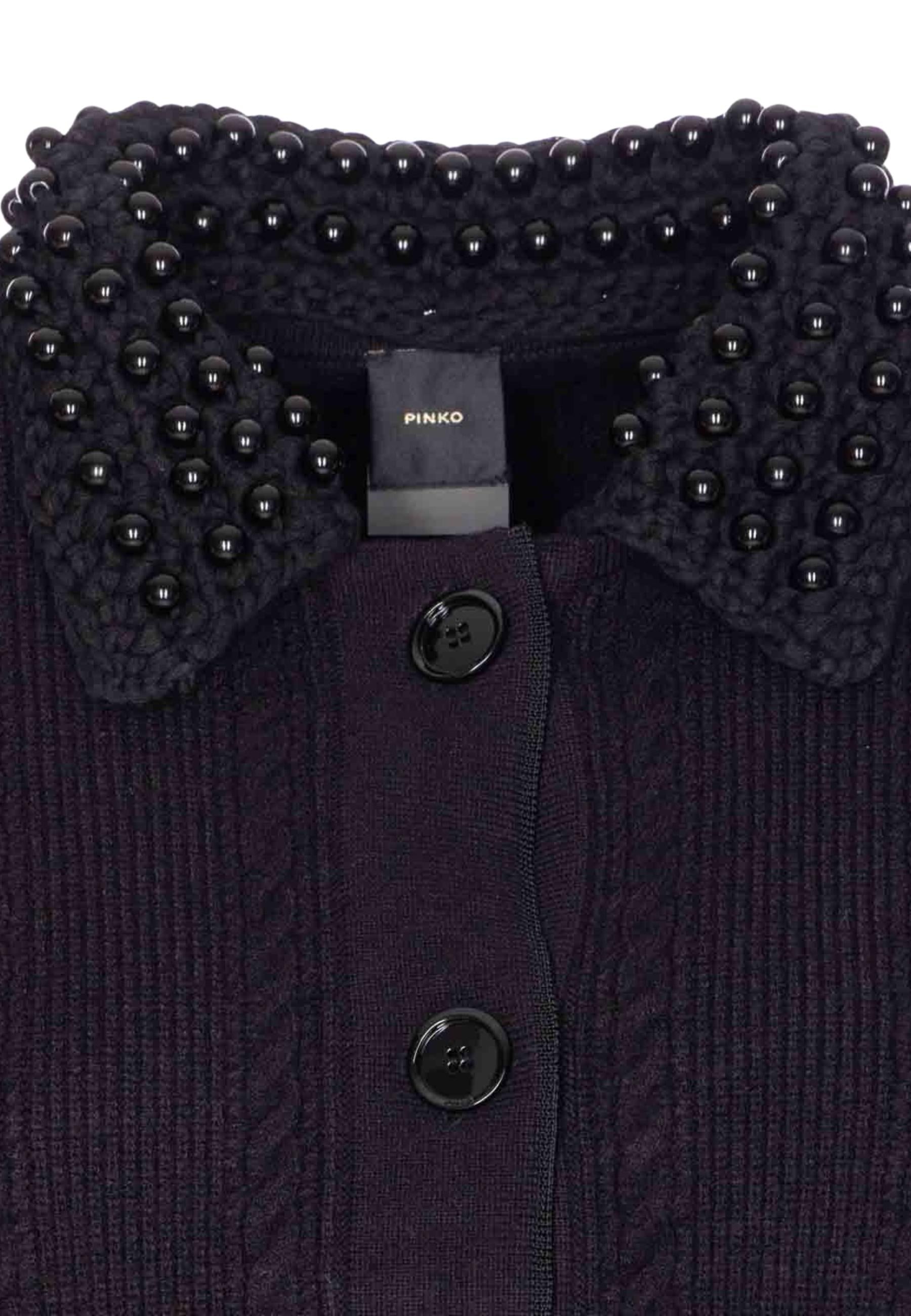 Cardigan Pinko Molise con Perle