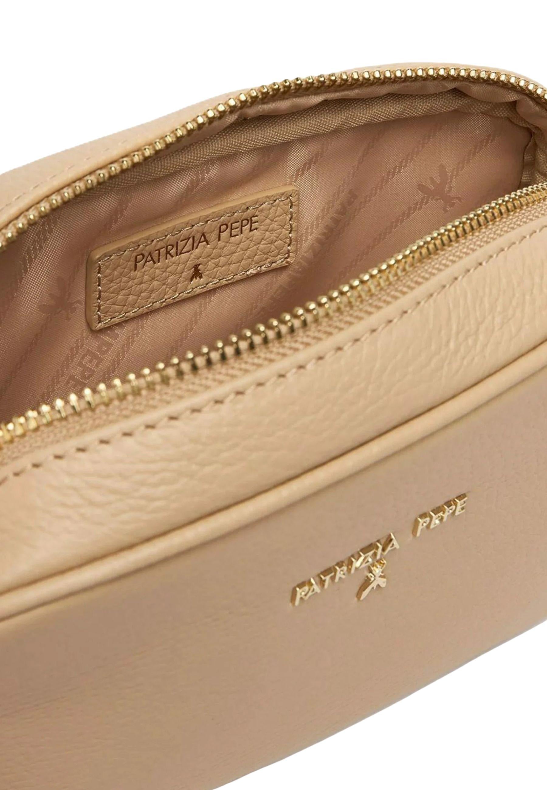 Borsa a tracolla piccola in pelle - Patrizia Pepe