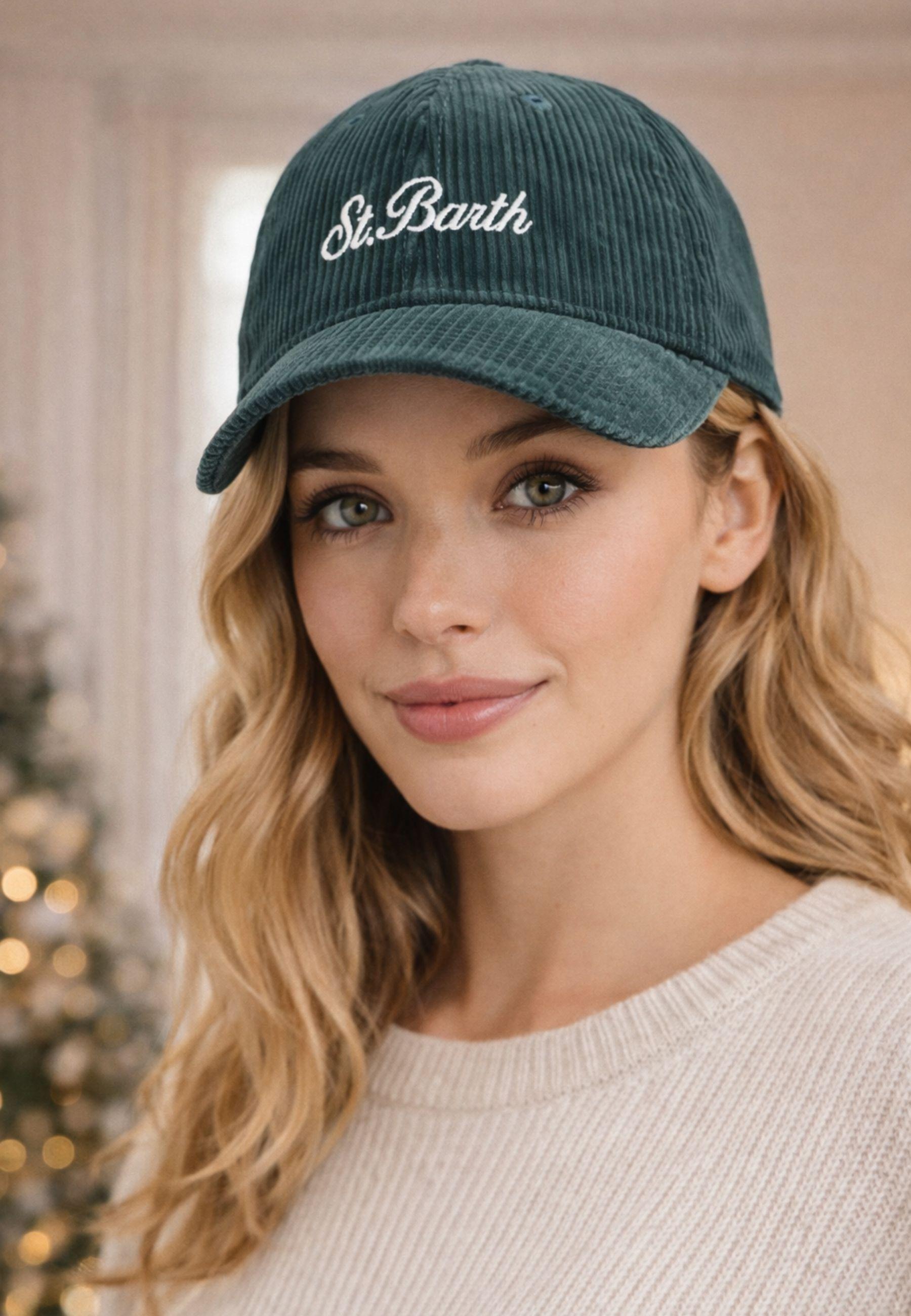 Cappello Baseball in Velluto a Coste - MC2 Saint Barth
