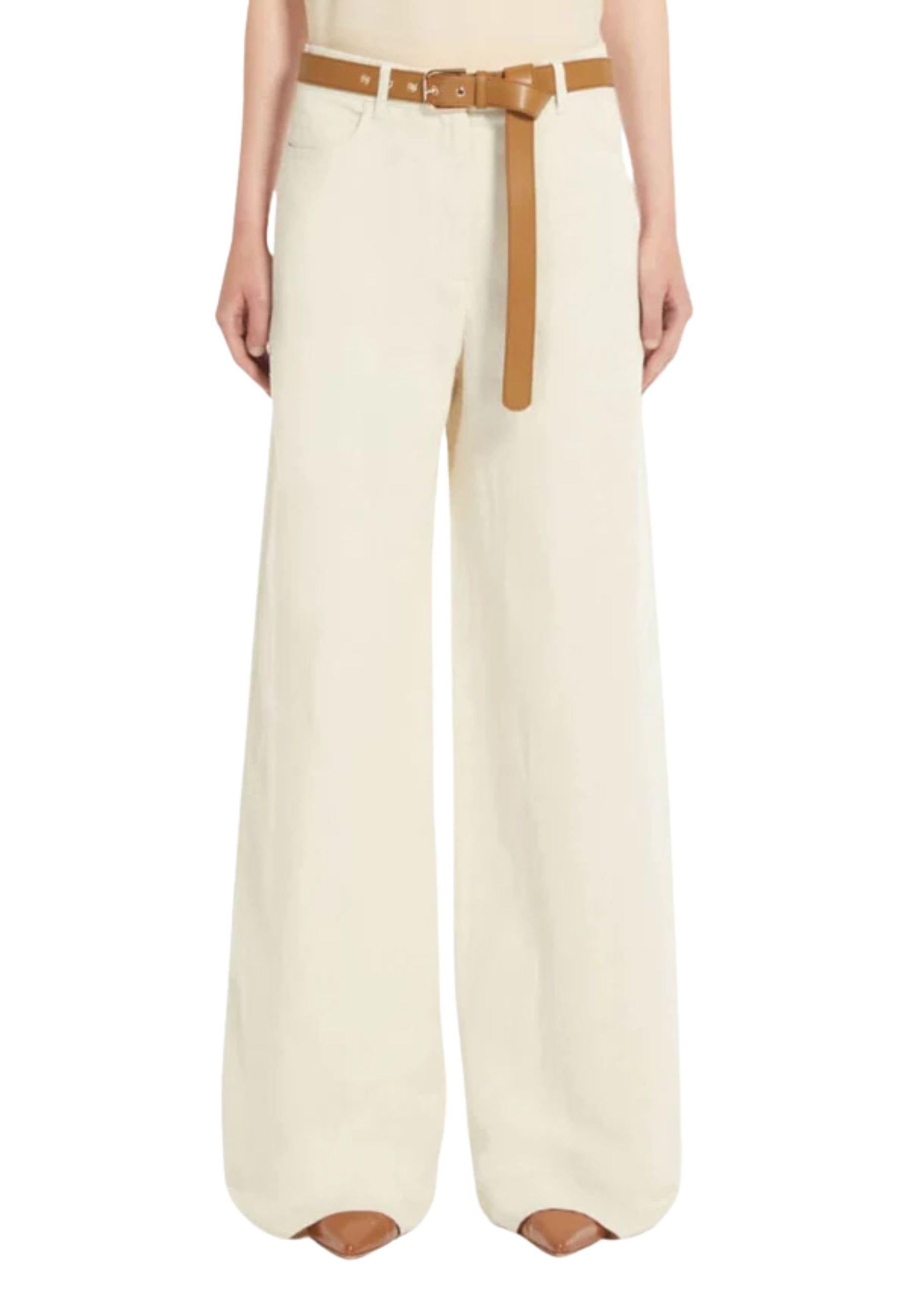 Pantalone COBALTO a gamba larga - Max Mara Studio