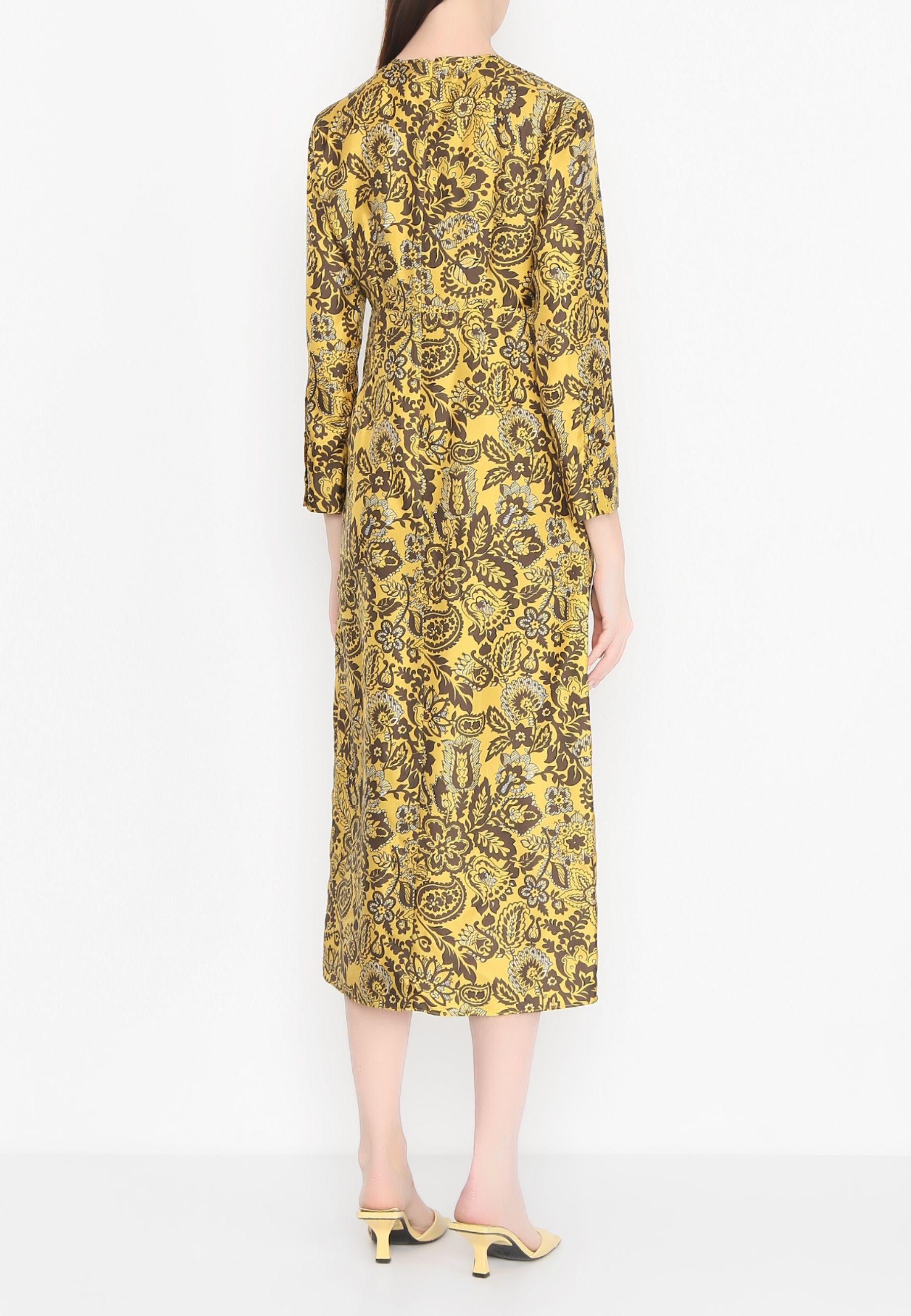 Abito Aria in seta stampata