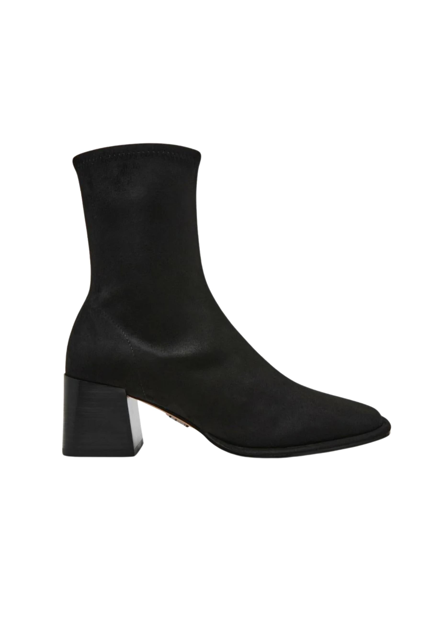 Steve Madden Nextstep - Tronchetto Nero in Microsuede