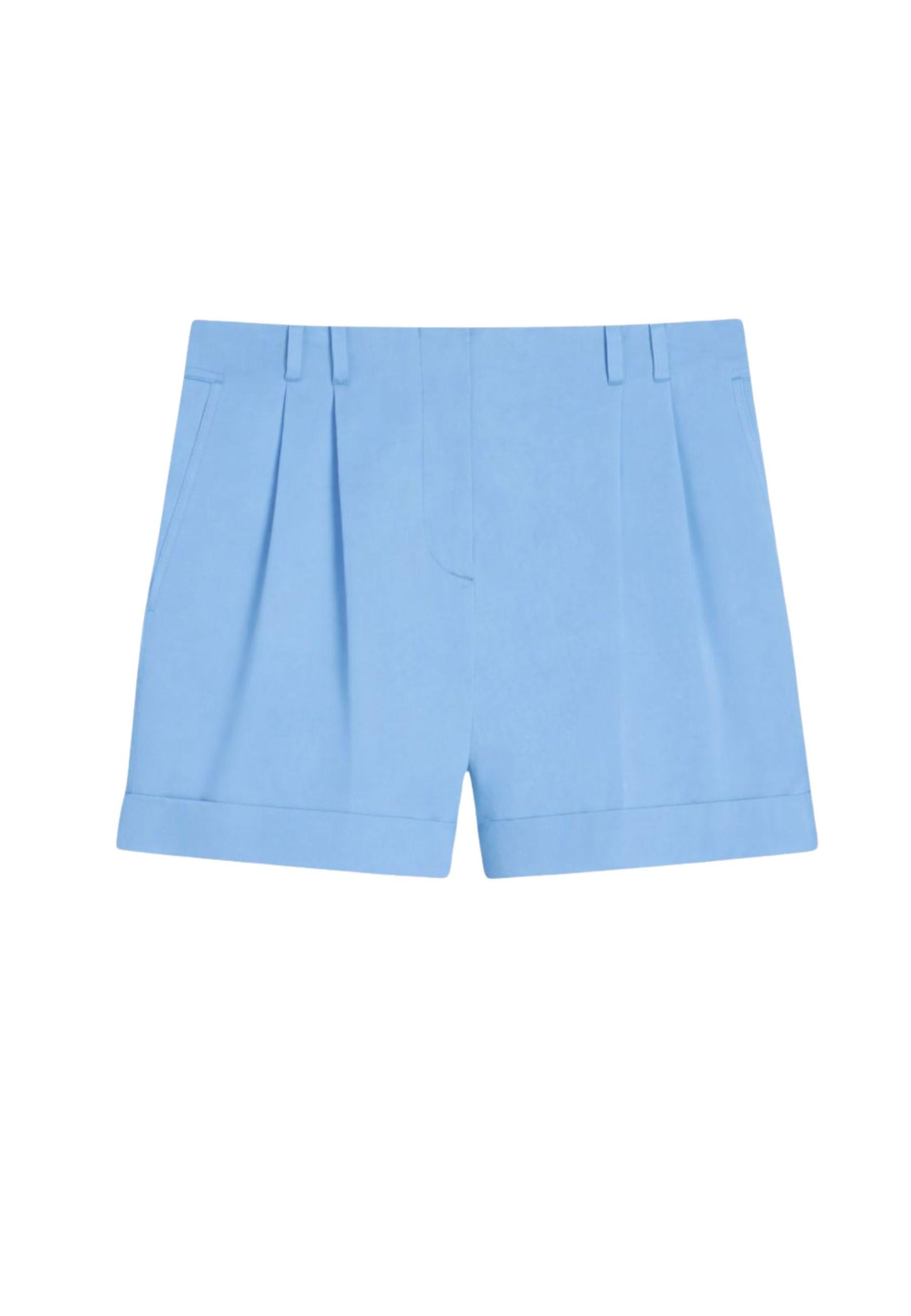 Short Bergen in gabardina di cotone stretch