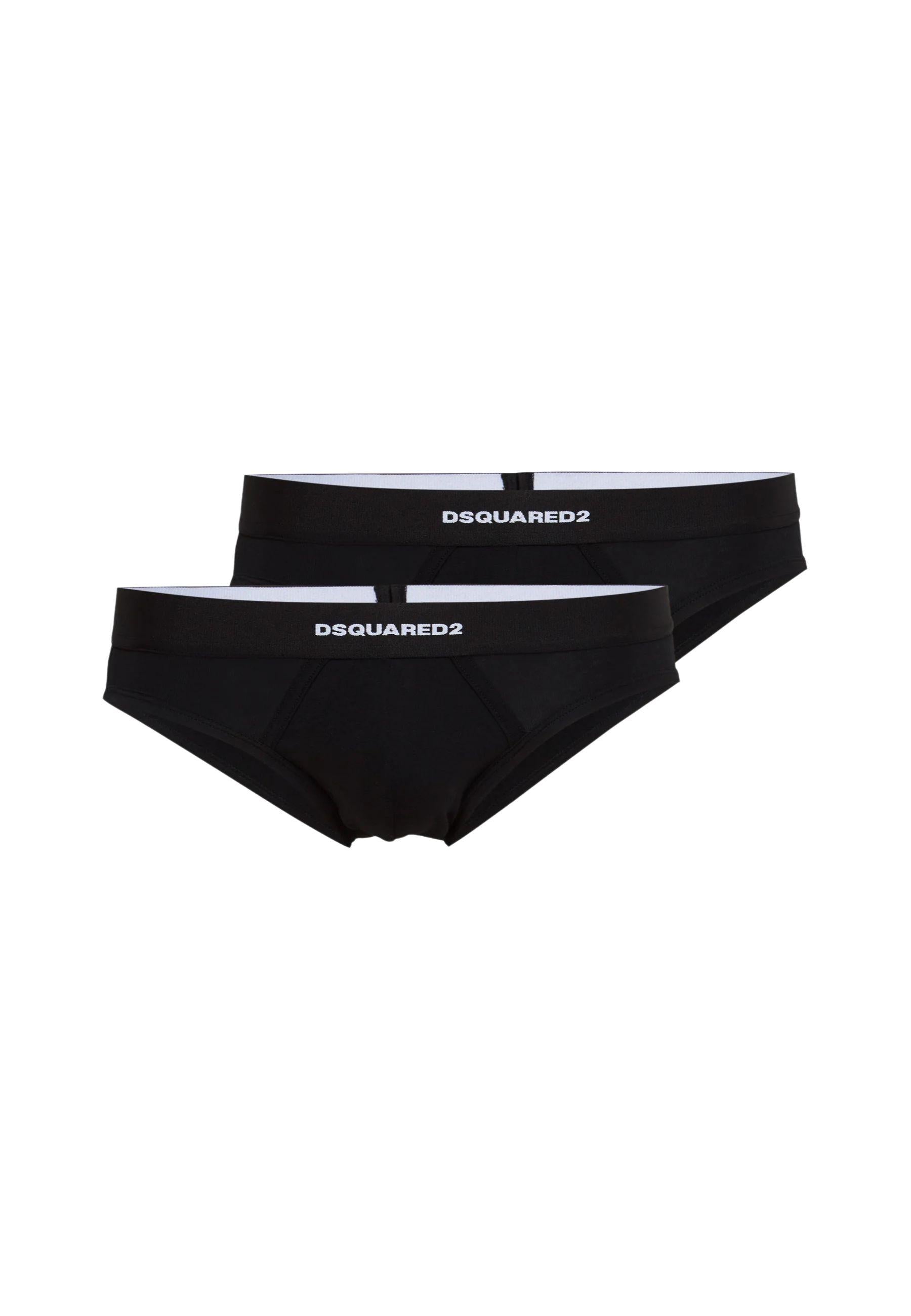 Confezione da 2 Slip di colore nero<BR/>