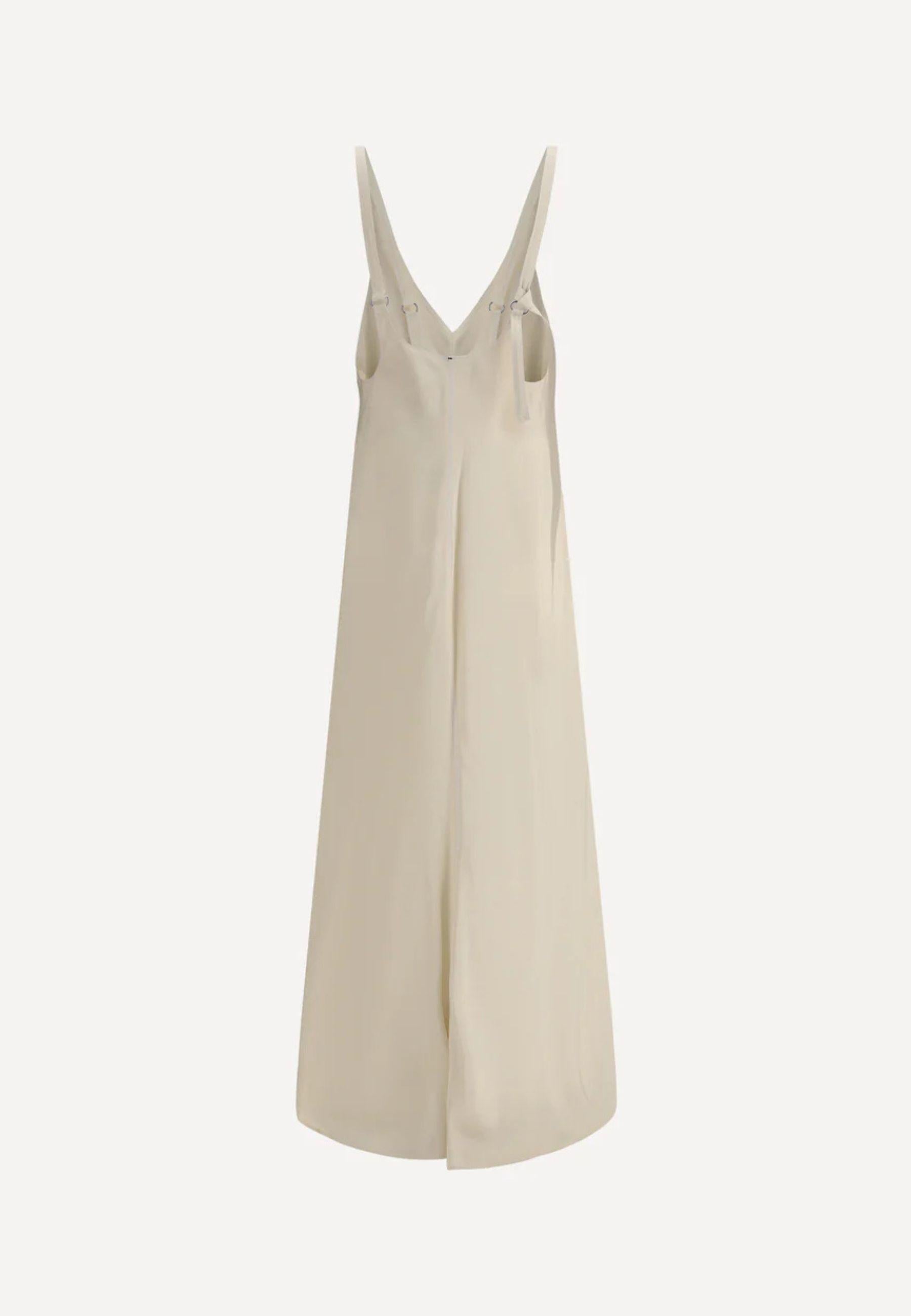 Sportmax - Abito Unione in viscosa beige chiaro